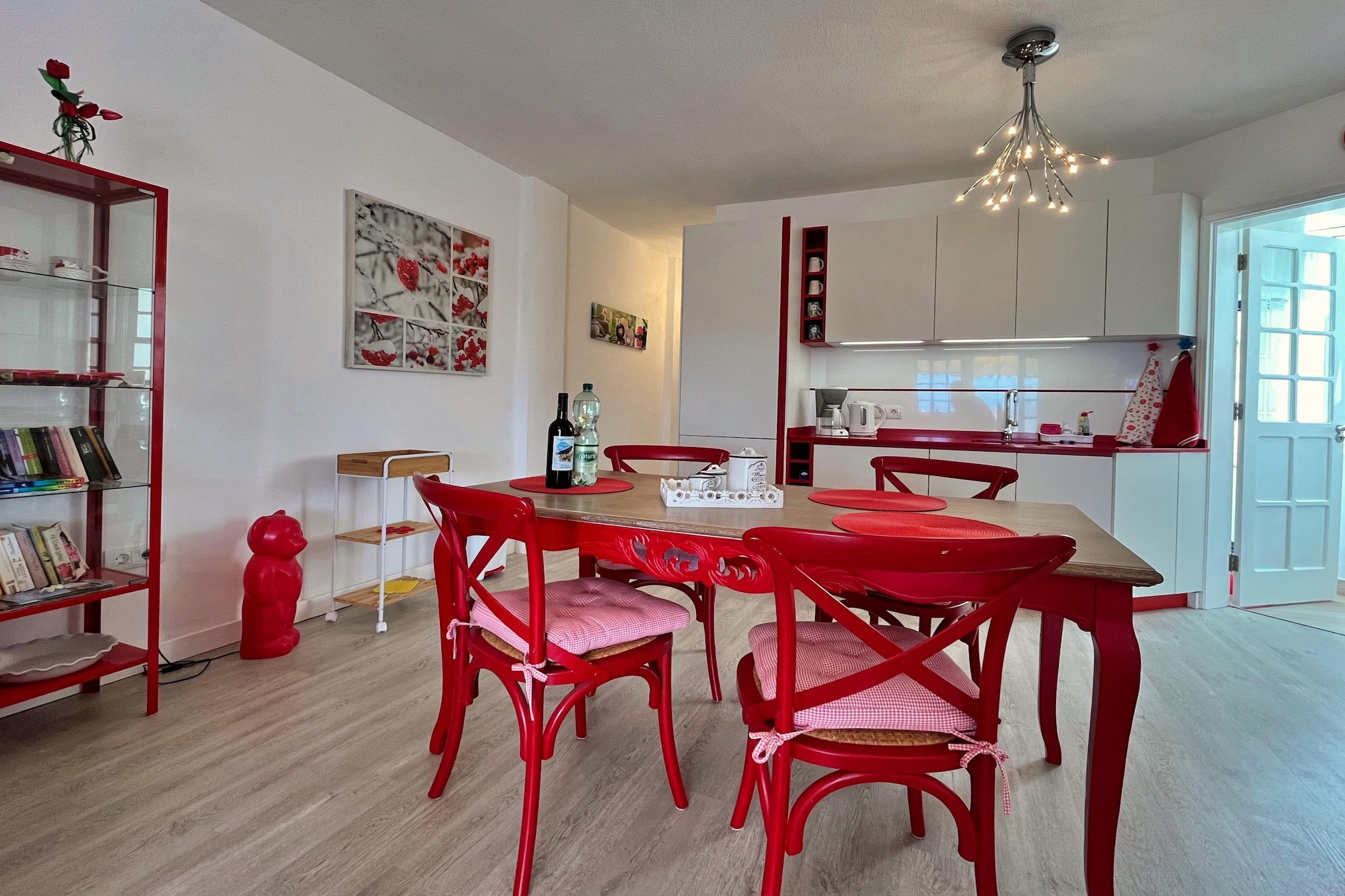 Apartment Atico La Plaza - Eetkamer