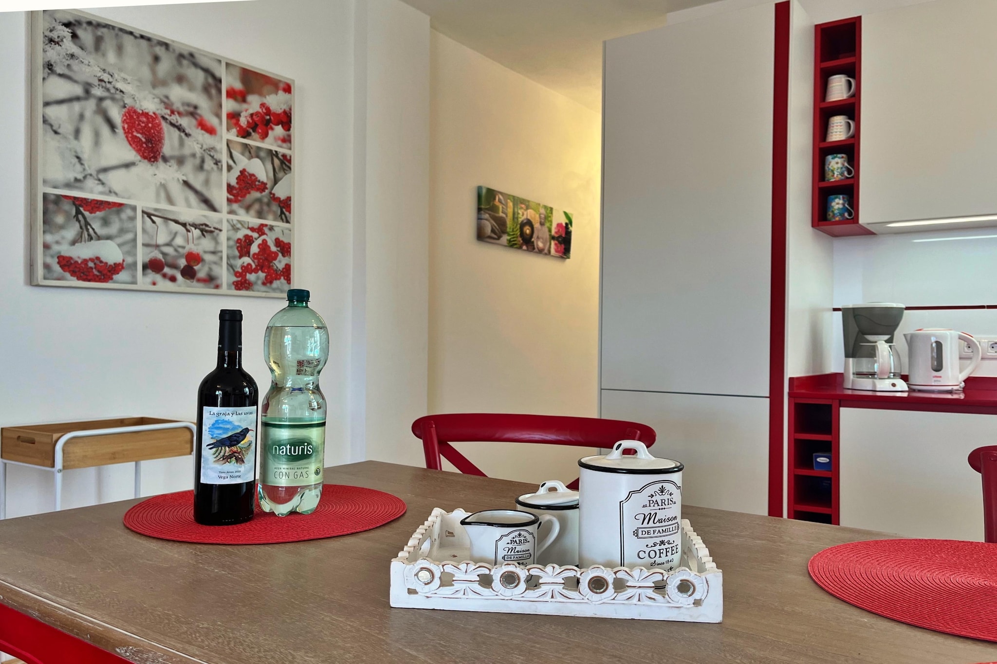 Apartment Atico La Plaza - Eetkamer