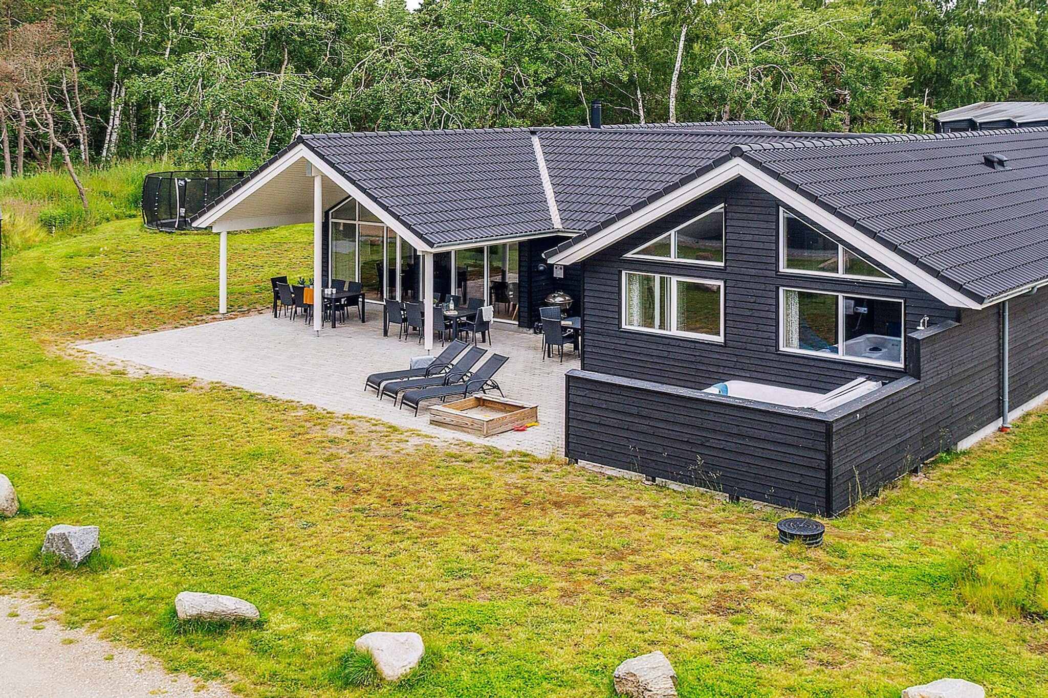 16 persoons vakantie huis in Væggerløse - Buitenlucht