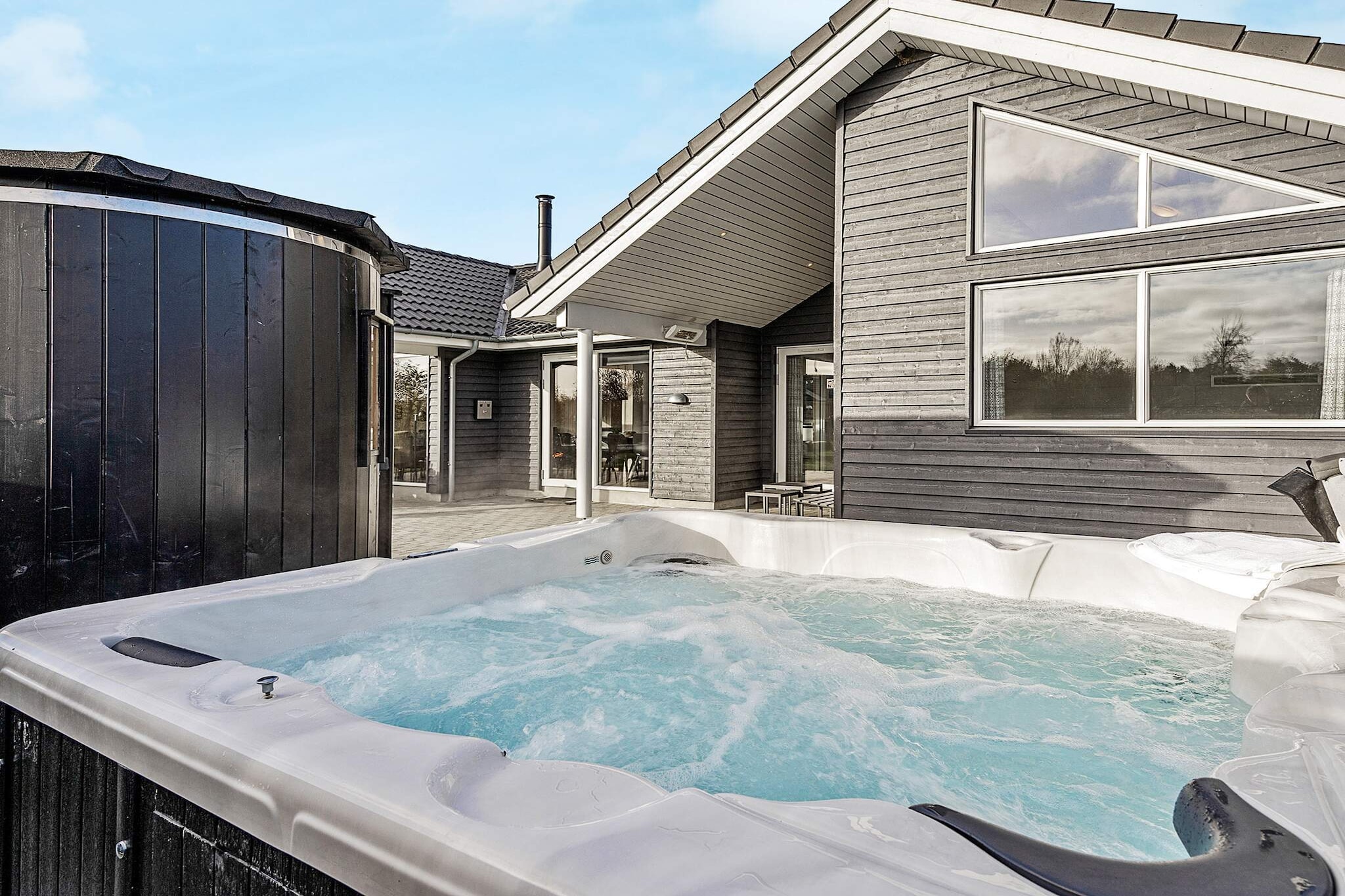 14 Personen Ferienhaus in Idestrup - Wellnessbereich