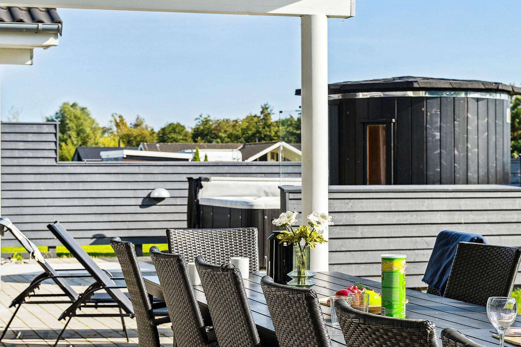 14 Personen Ferienhaus in Idestrup - Aussicht
