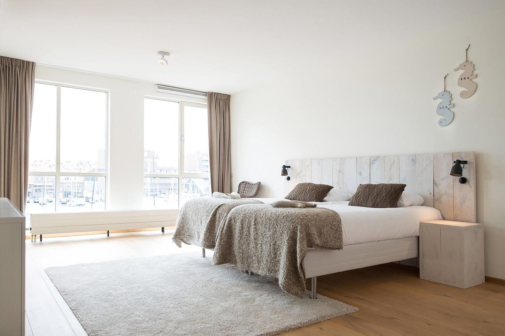 Appartement in Den Haag met zeezicht en balkon
