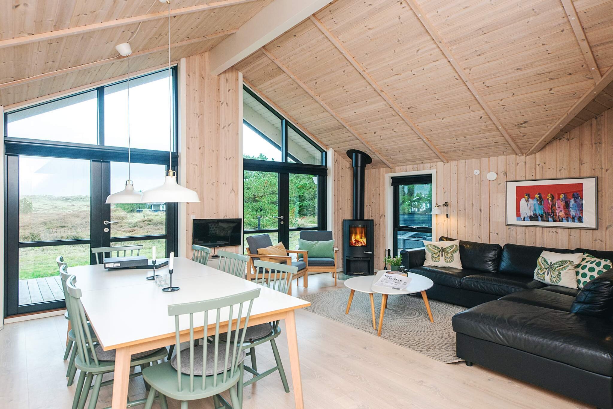 Ruim vakantiehuis in Fanø met sauna - Binnen