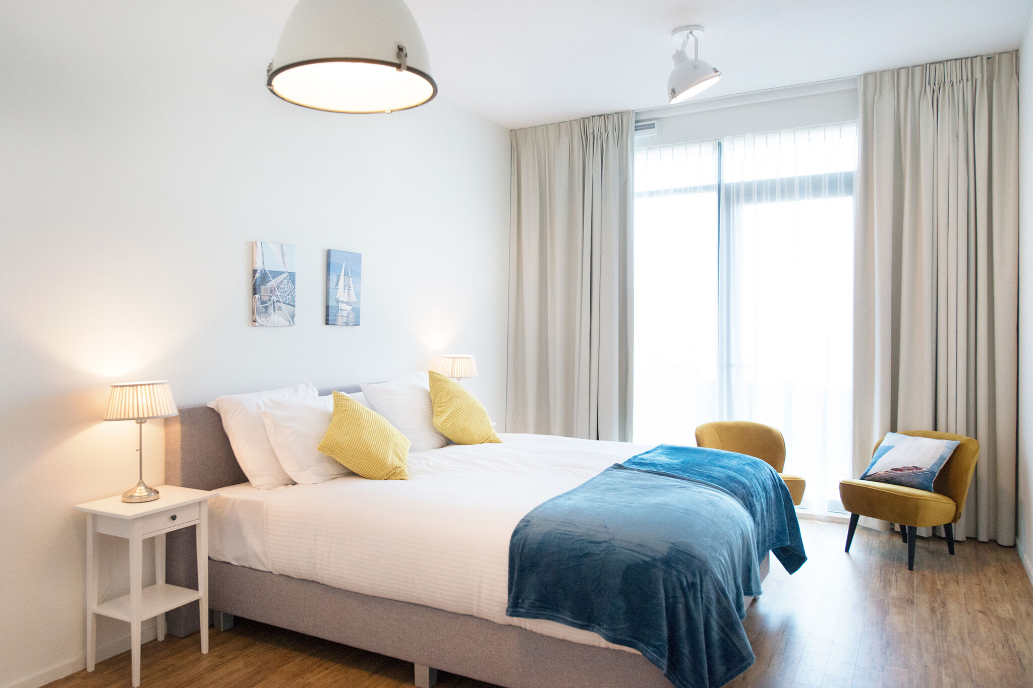 Modernes Apartment am Strand von Scheveningen mit großer Terrasse