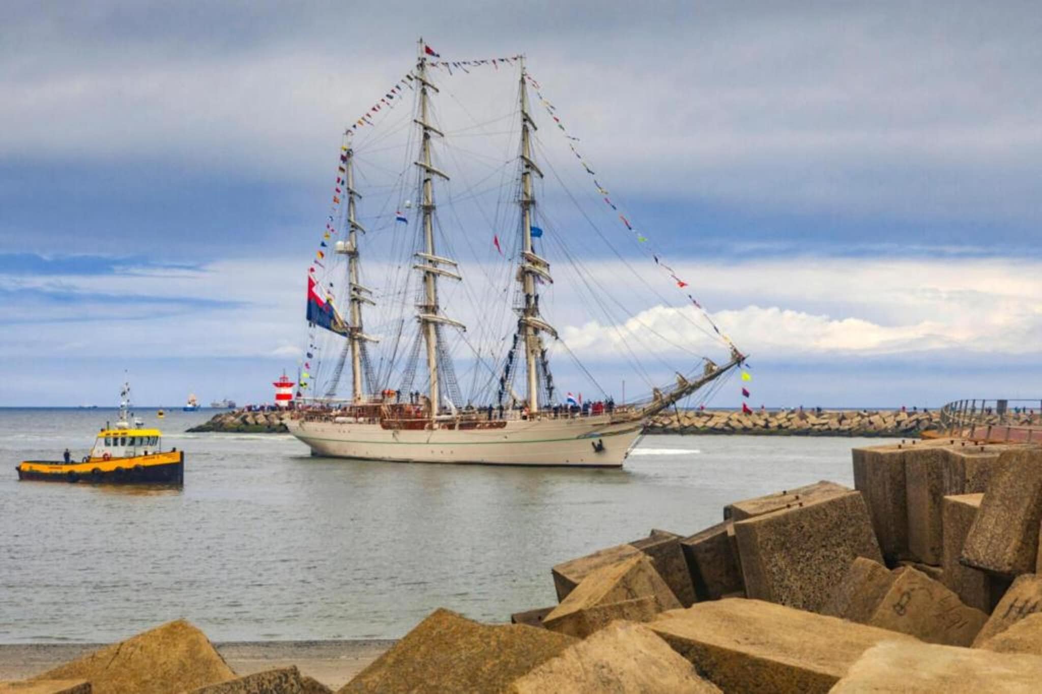 Scheveningen Harbour 56D-Gebieden zomer 20km