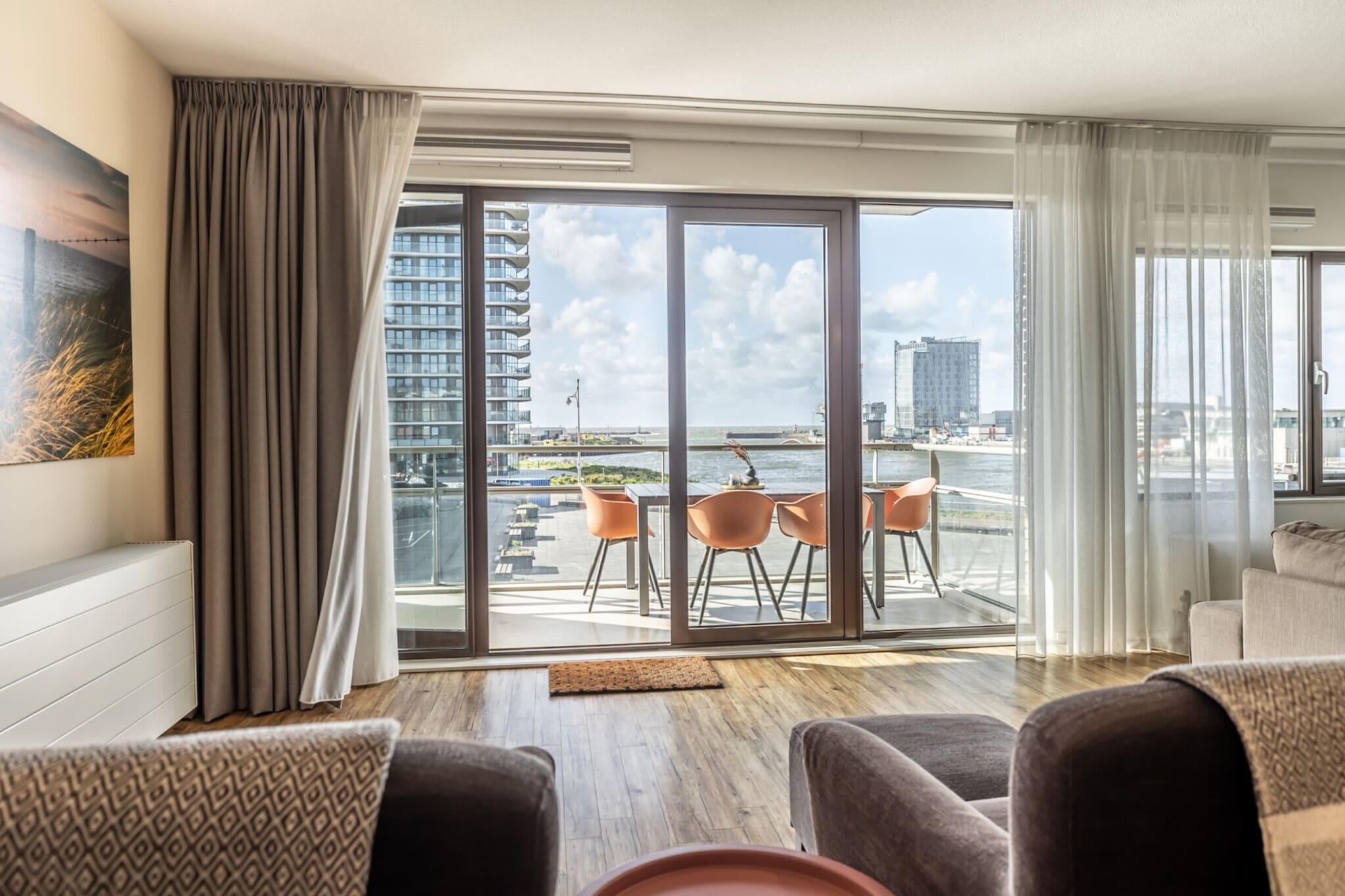 Scheveningen Harbour 60B - Wohnzimmer