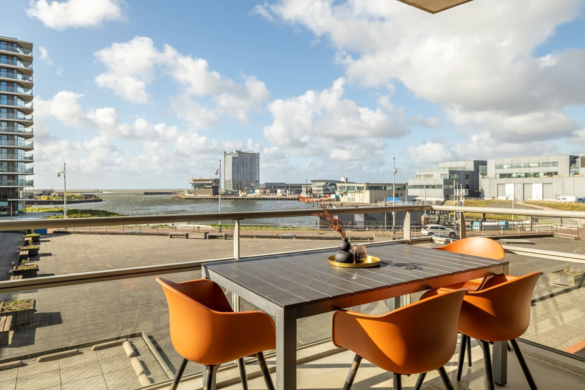 Scheveningen Harbour 60B - Terrasse/Balkon