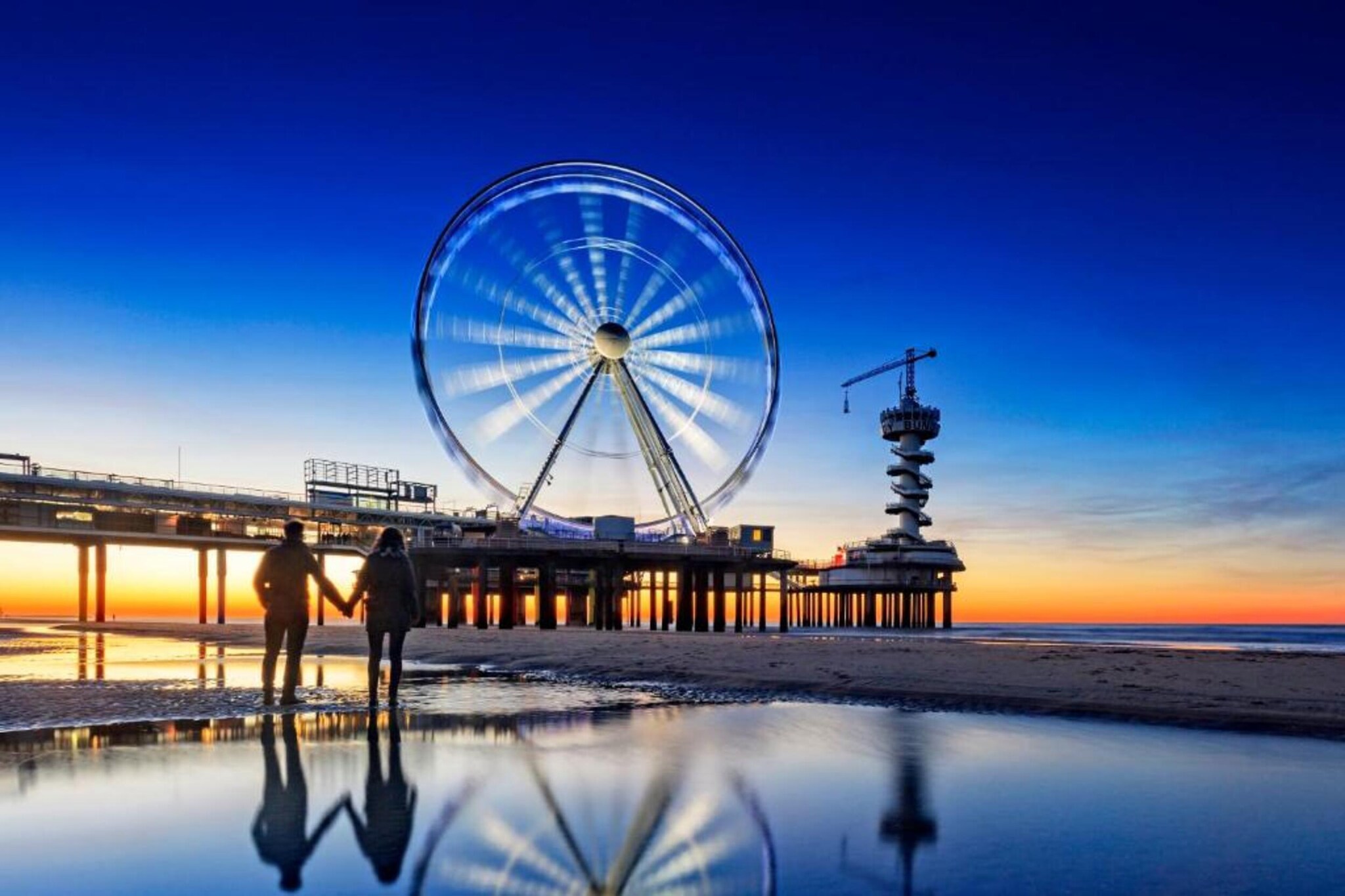 Scheveningen Harbour 72A-Gebieden zomer 20km