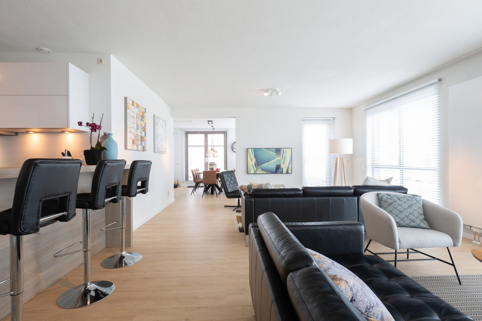 Scheveningen Harbour 72A - Woonkamer