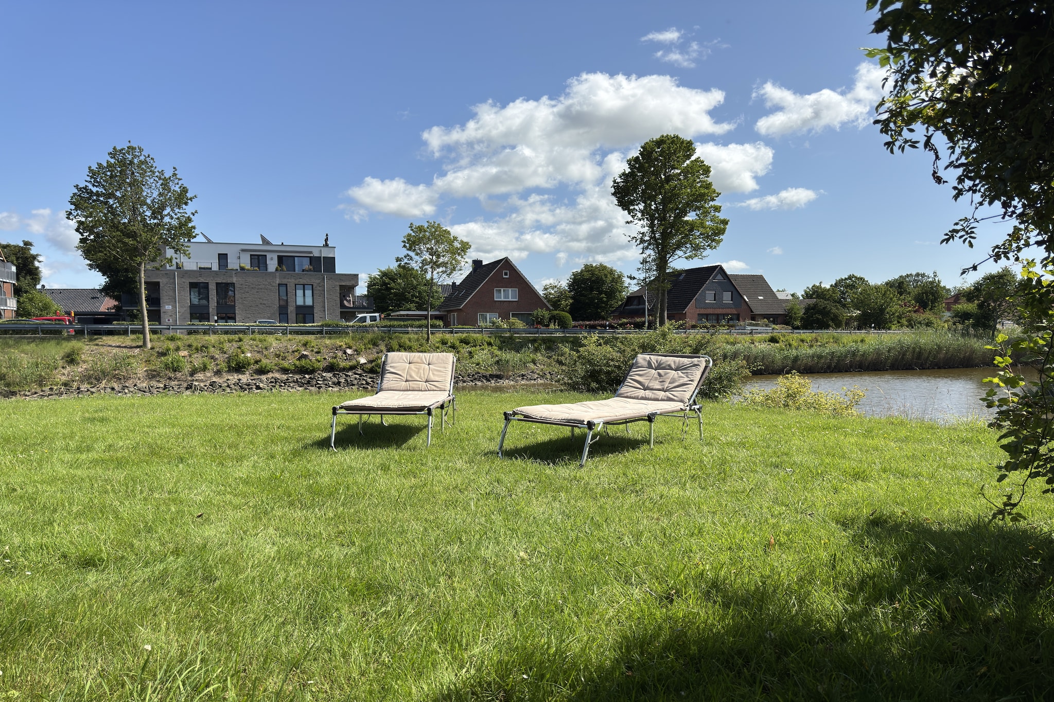 Ferienwohnung Fedderwardersiel-Tuinen zomer