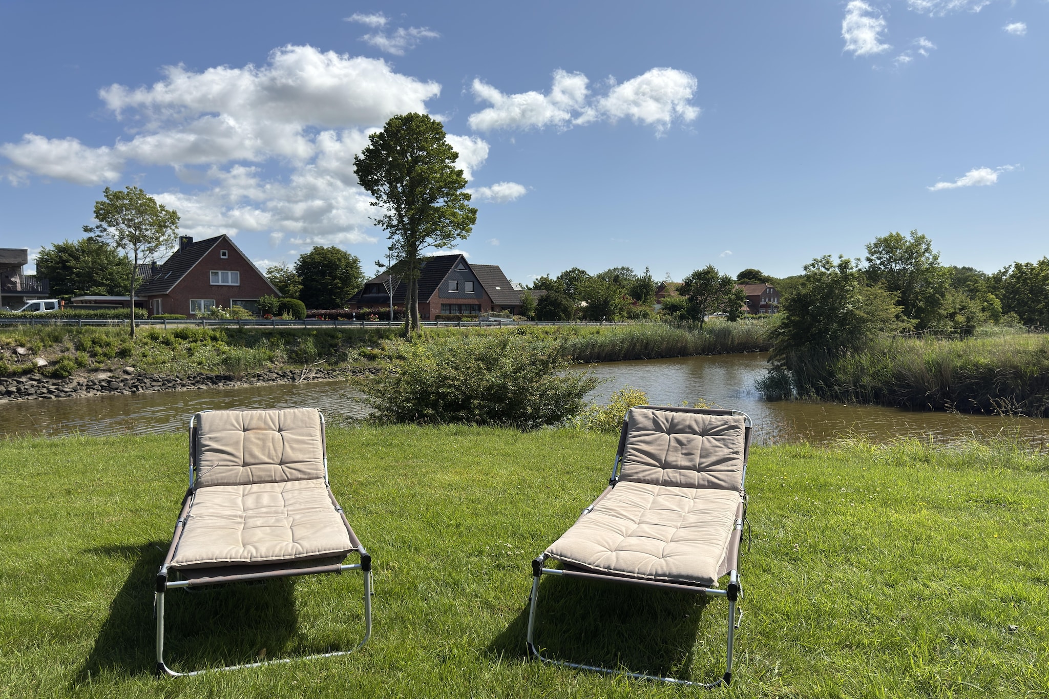 Ferienwohnung Fedderwardersiel-Tuinen zomer