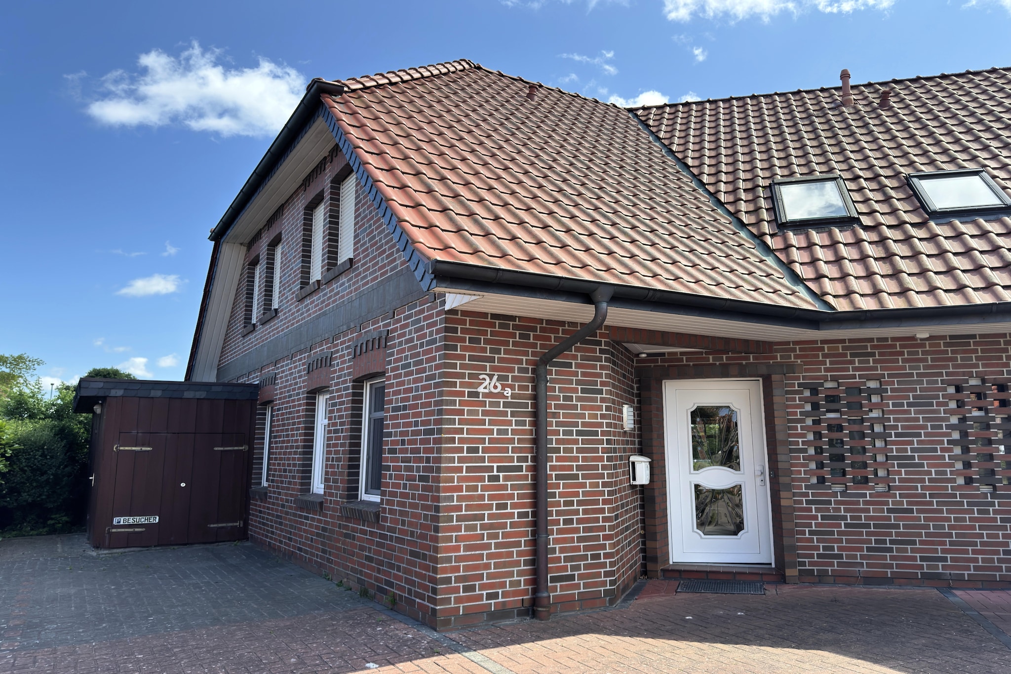 Ferienwohnung Fedderwardersiel-Buitenkant zomer