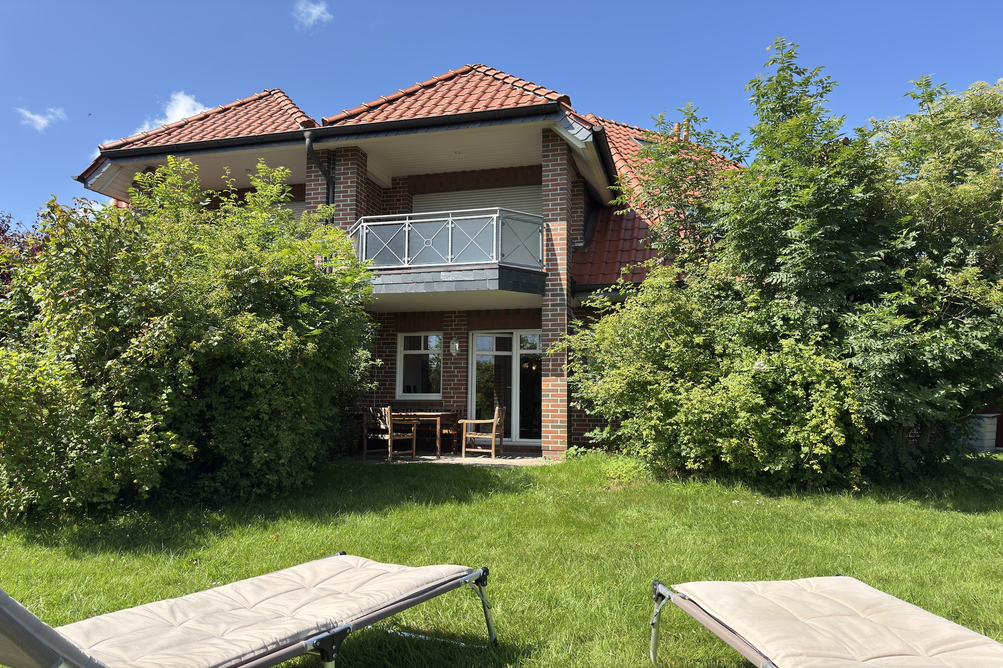 Ferienwohnung Fedderwardersiel-Terrasbalkon