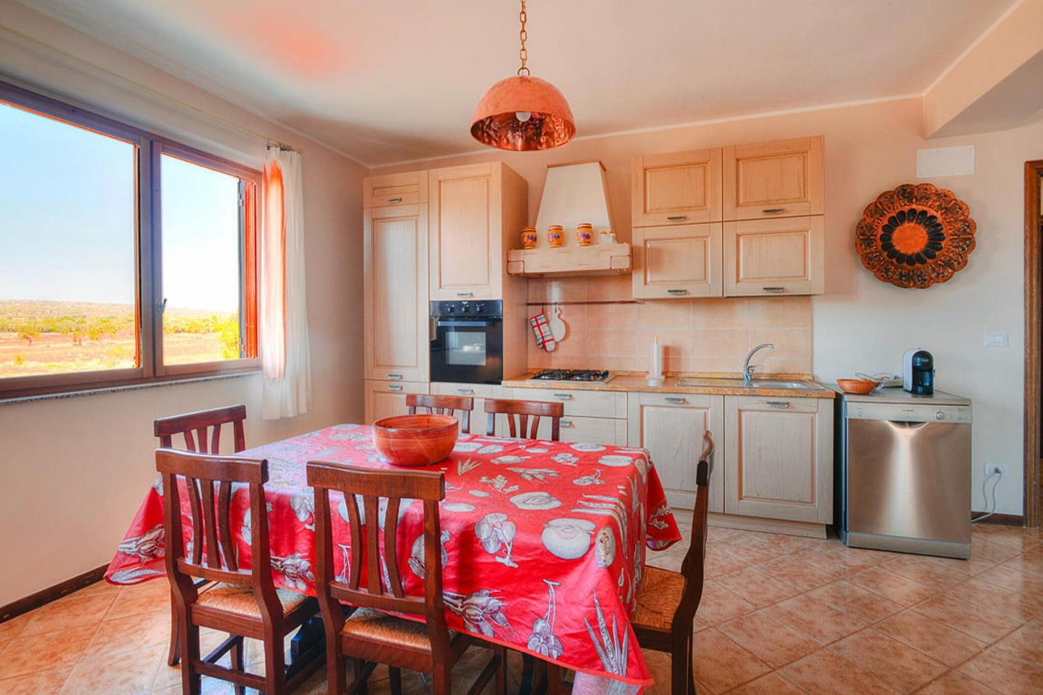 Holiday home Floridia-Villa Smeraldo7 Pax mit Privatpool-Keuken
