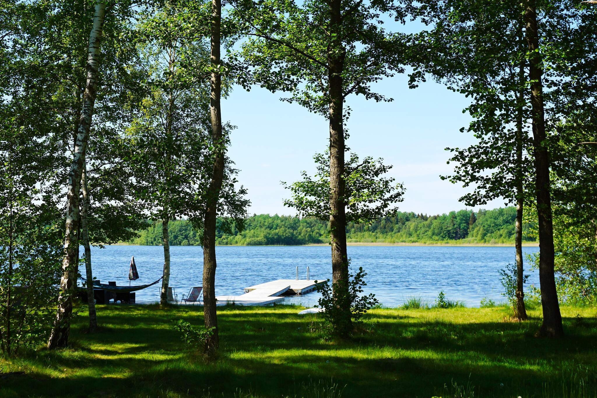 Maison de vacances pour 4 a RIMBO - Vue sur l'eau