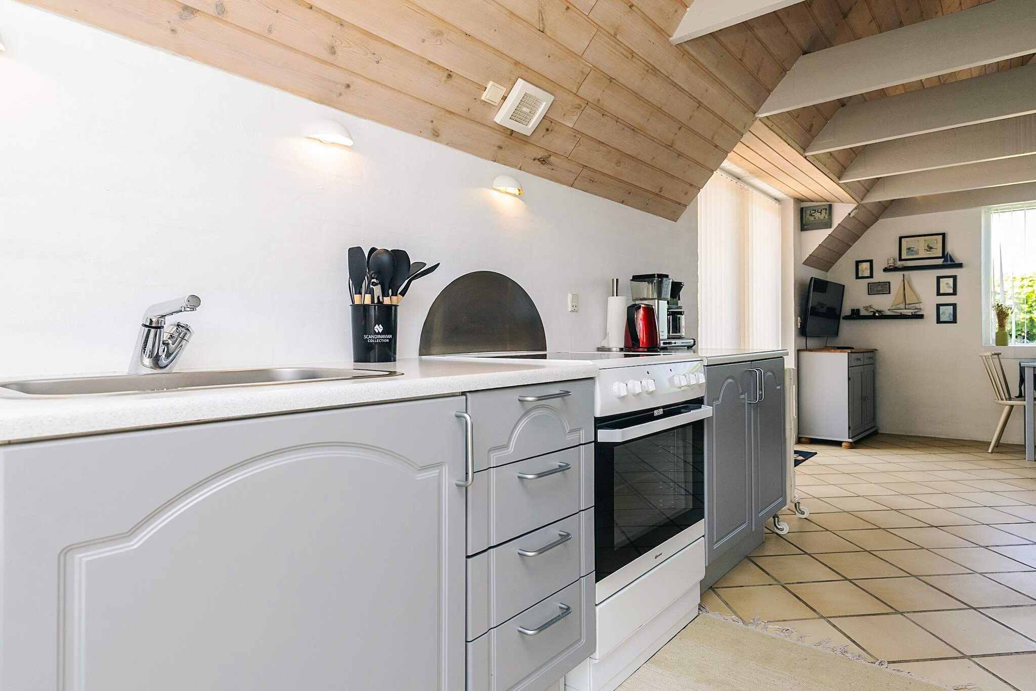 Maison de vacances pour 4 a Karrebæksminde - Intérieur