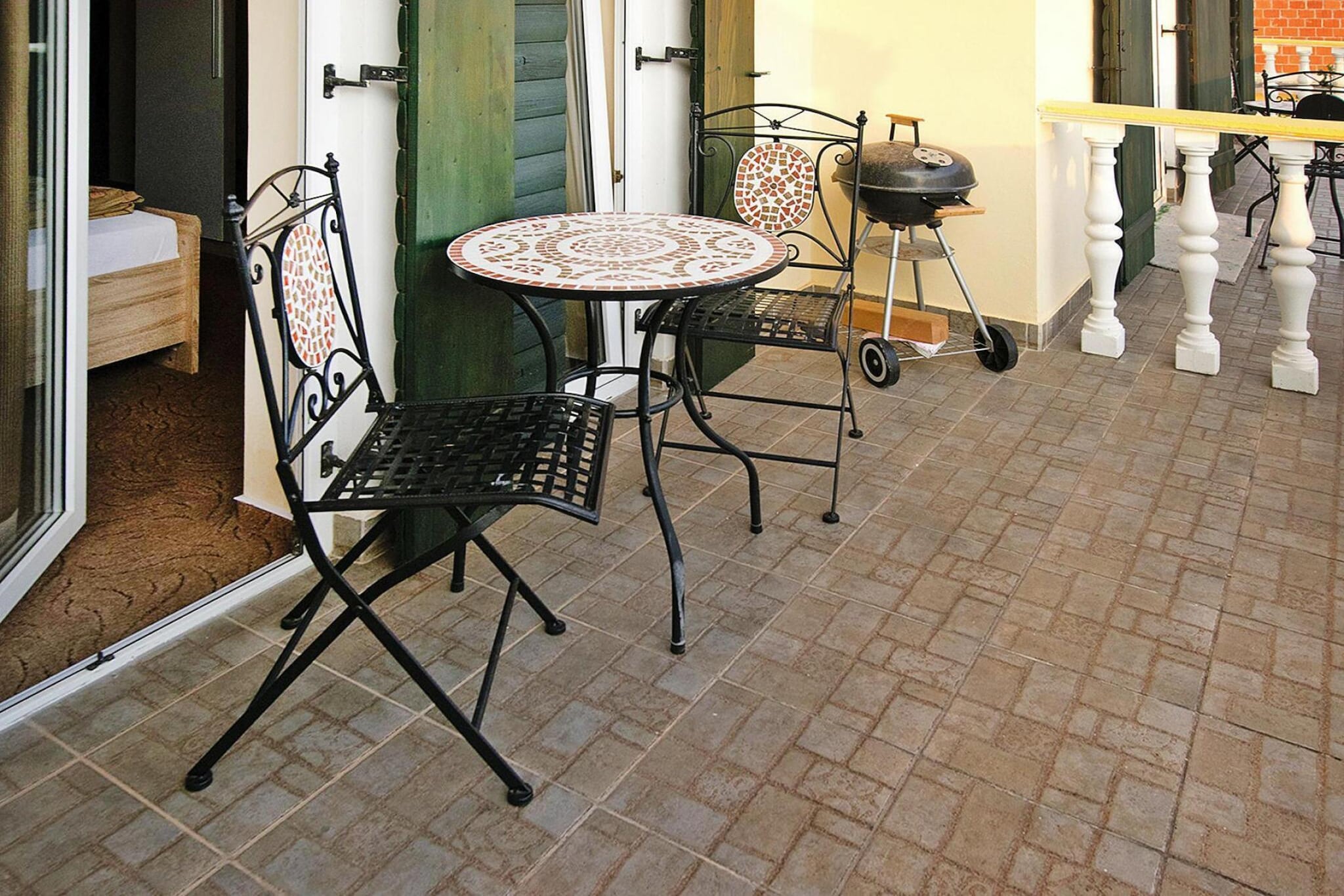 Apartments Grande Vista Starigrad Paklenica SD62 A-01 9 Pers-Terrasbalkon