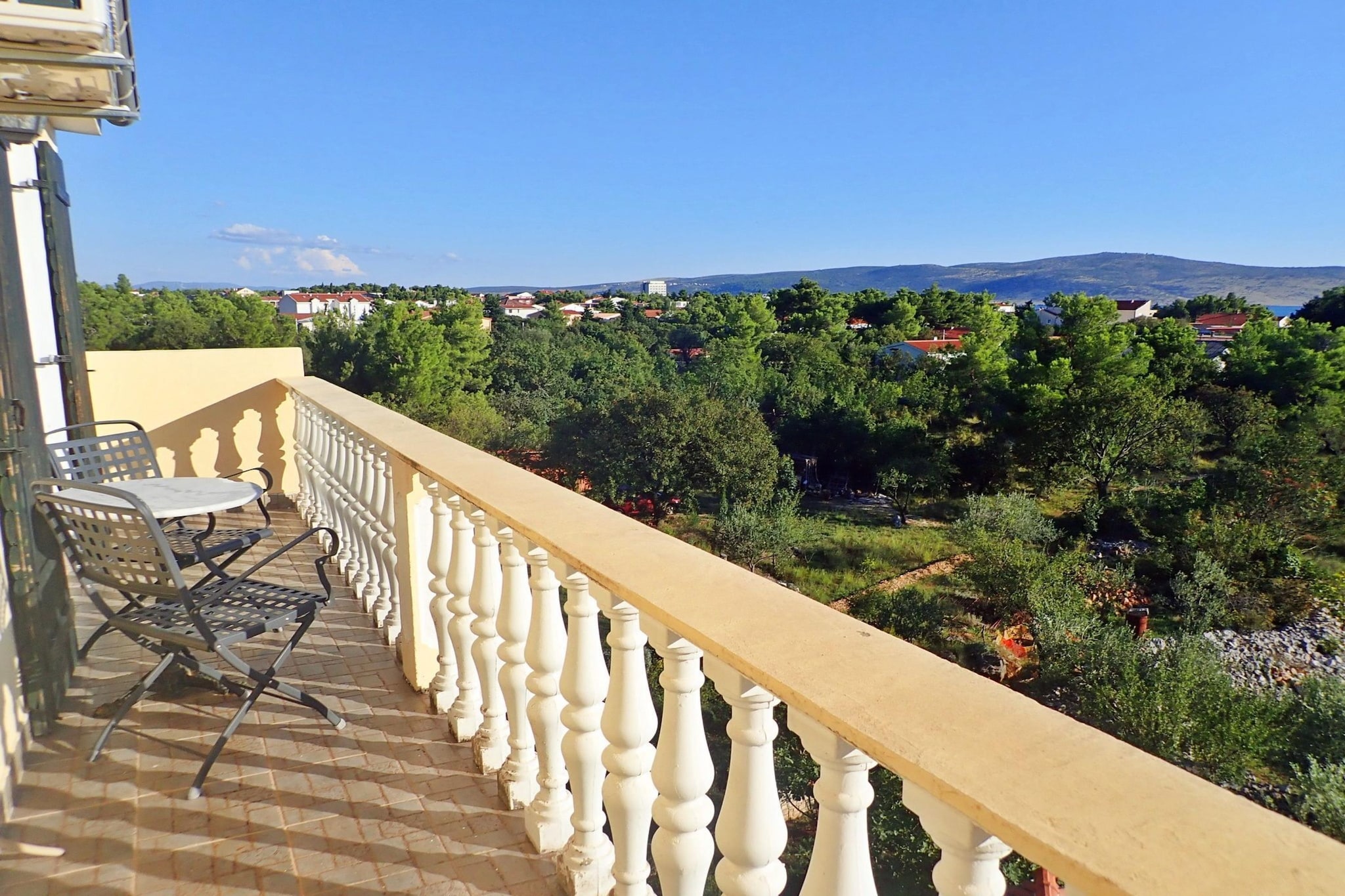 Apartments Grande Vista Starigrad PaklenicaSD62 A-03 8 Pers - View in summer