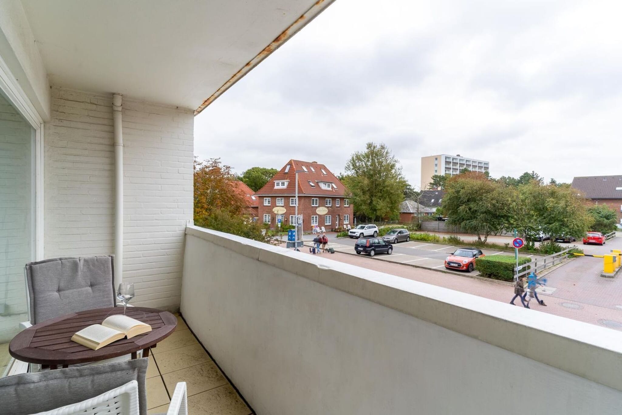 App59 3 Pers St Peter - Ording-Terrasbalkon