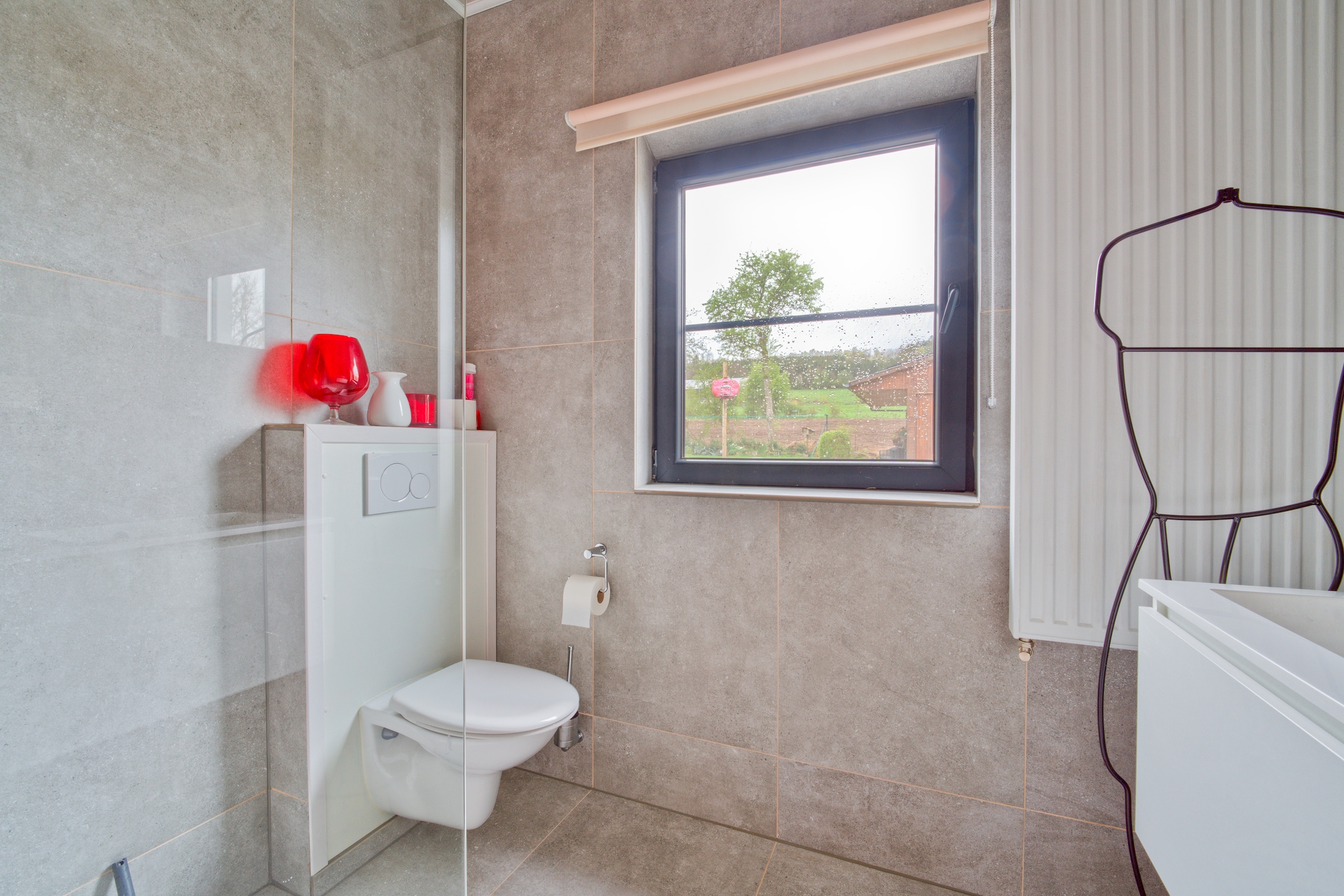 Très belle habitation à Lierneux pour 8 adultes-Salle de bain