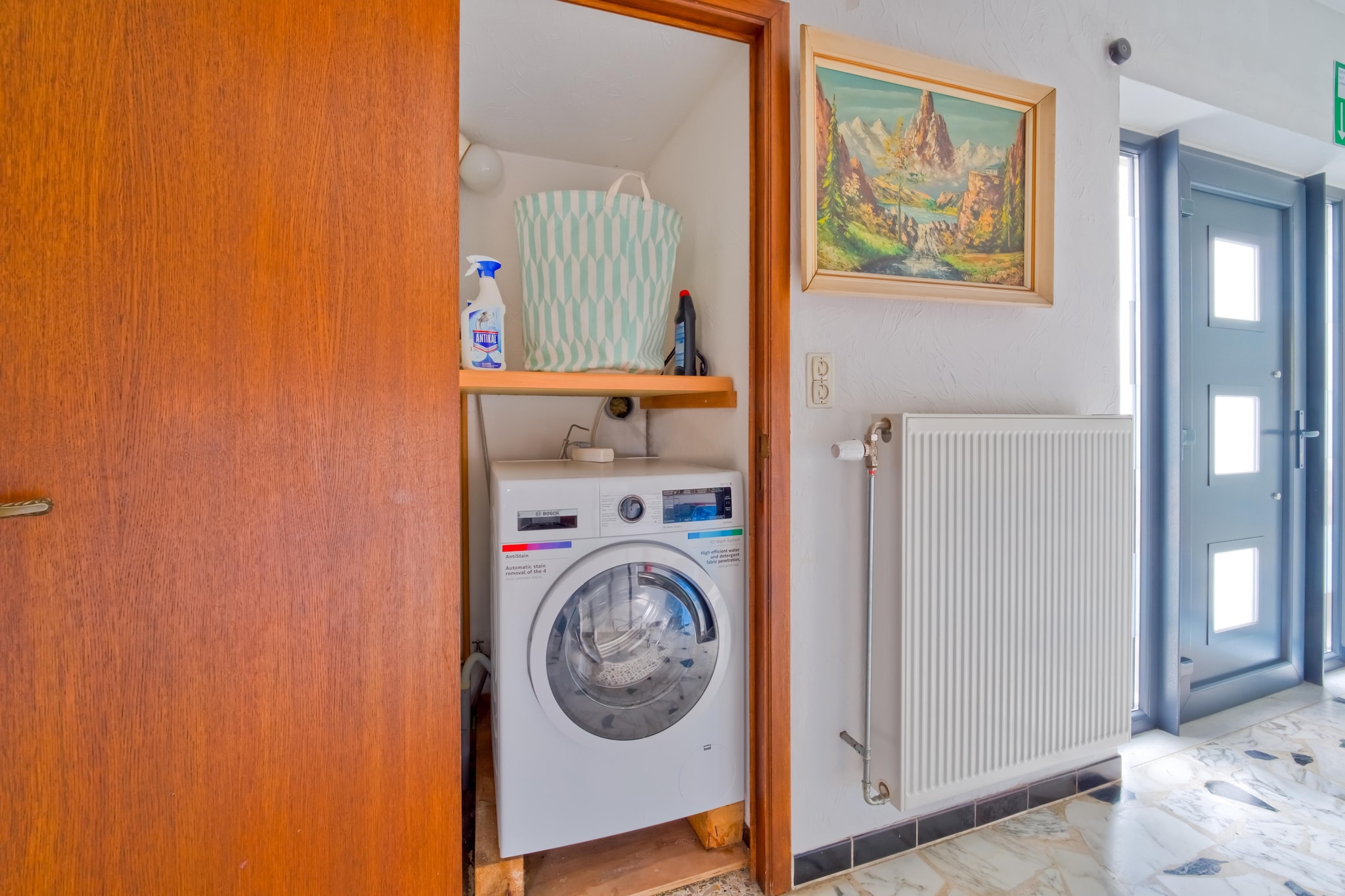 Très belle habitation à Lierneux pour 8 adultes-Hall d'accueil