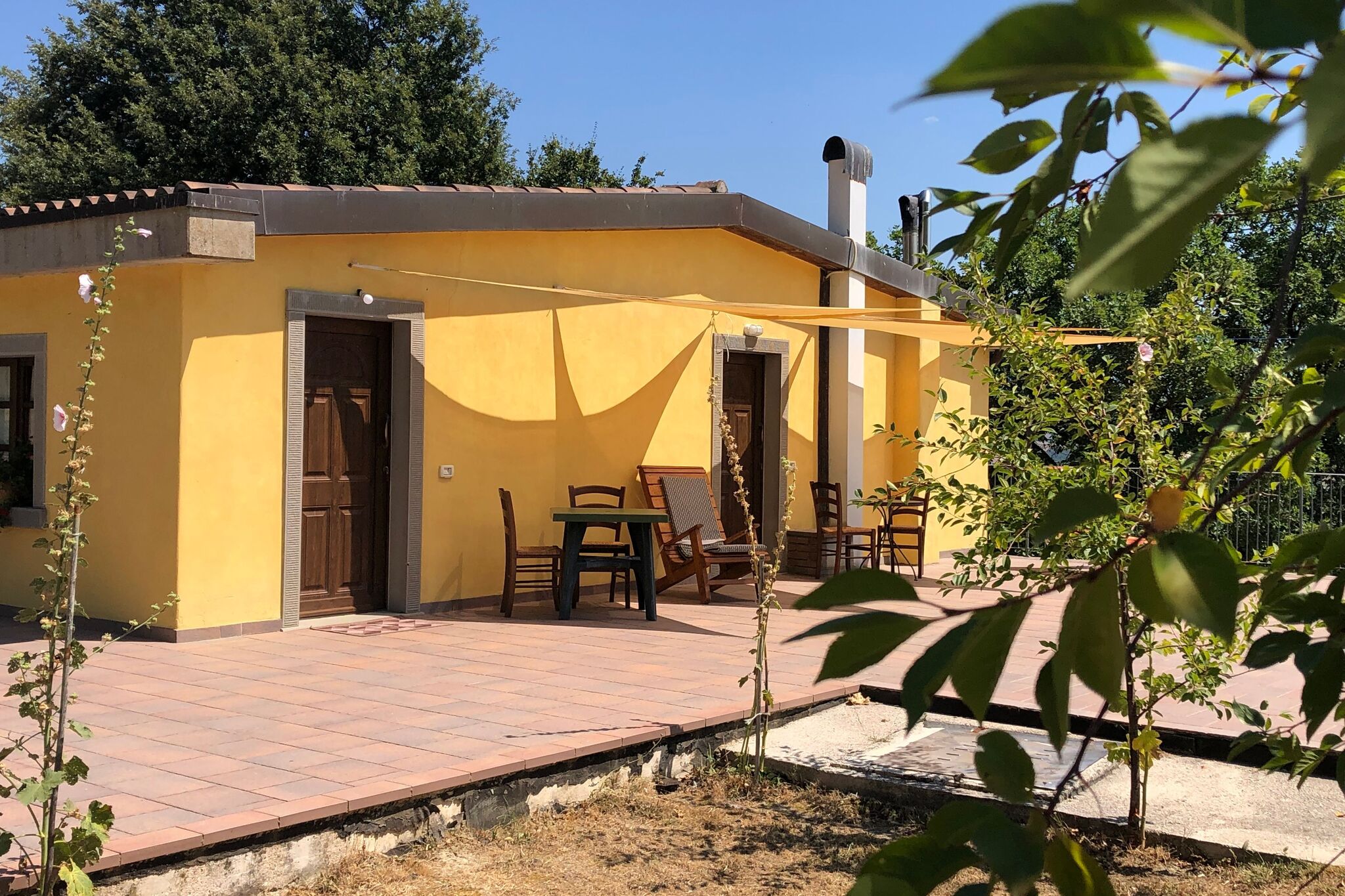 Bauernhaus mit Bergblick in Apecchio mit privatem Garten