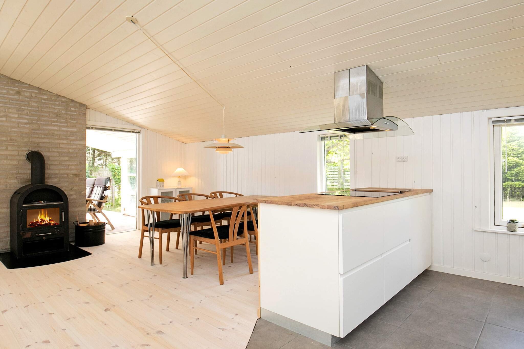 8 person holiday home in Hals - Indoor