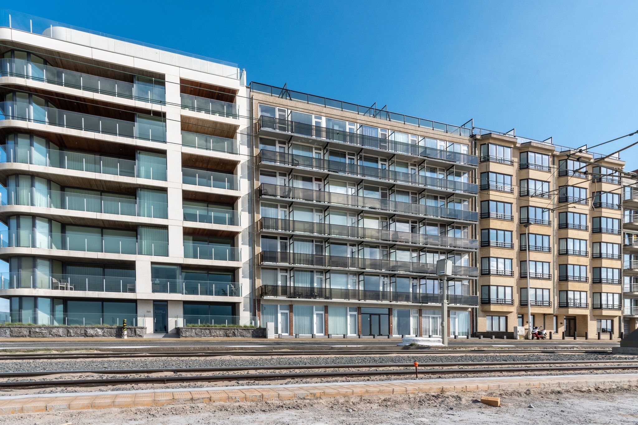 Appartement contemporain à Ostende avec balcon