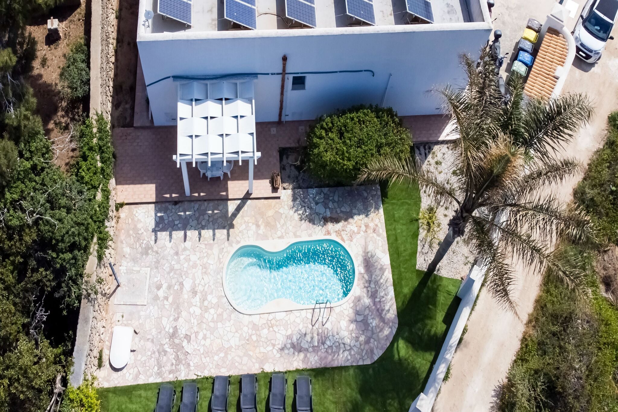 Superbe maison de vacances à Favignana avec solarium