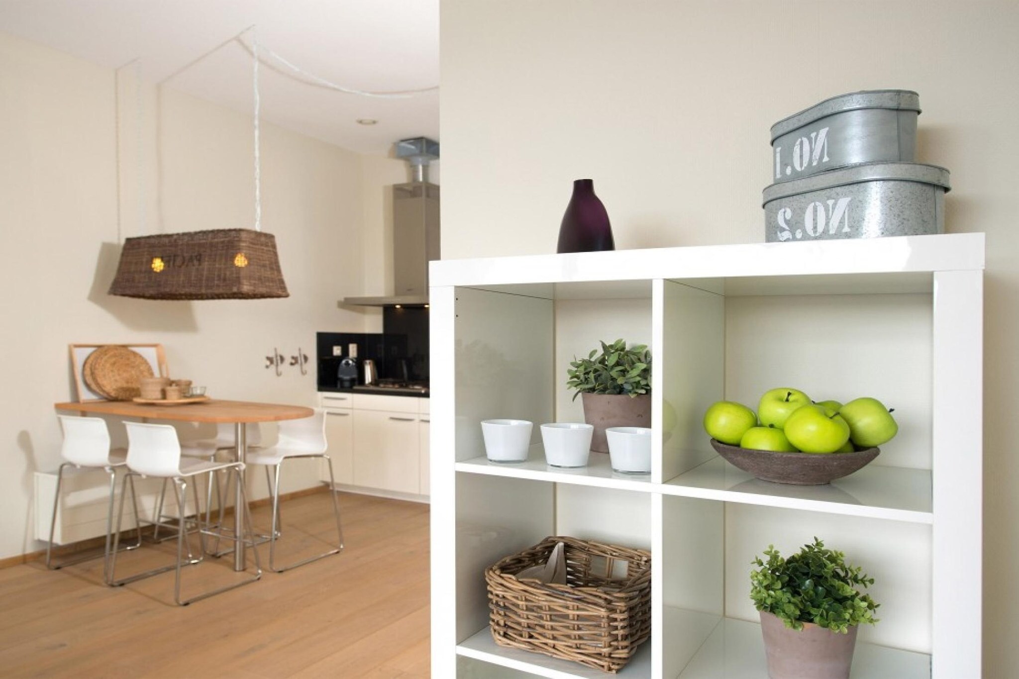 Modern apartment overlooking the harbor