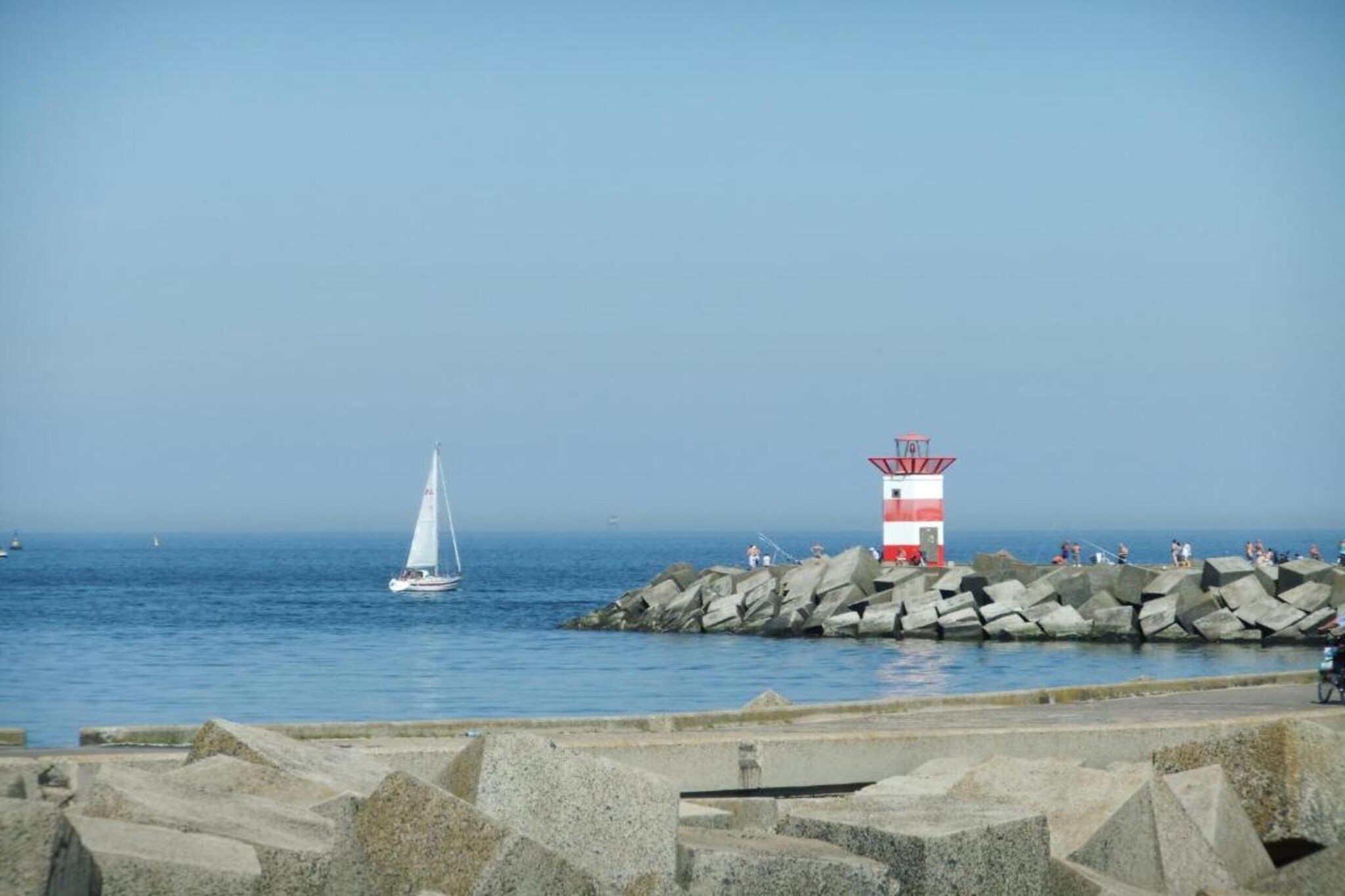 Scheveningen Harbour 80C-Gebieden zomer 20km