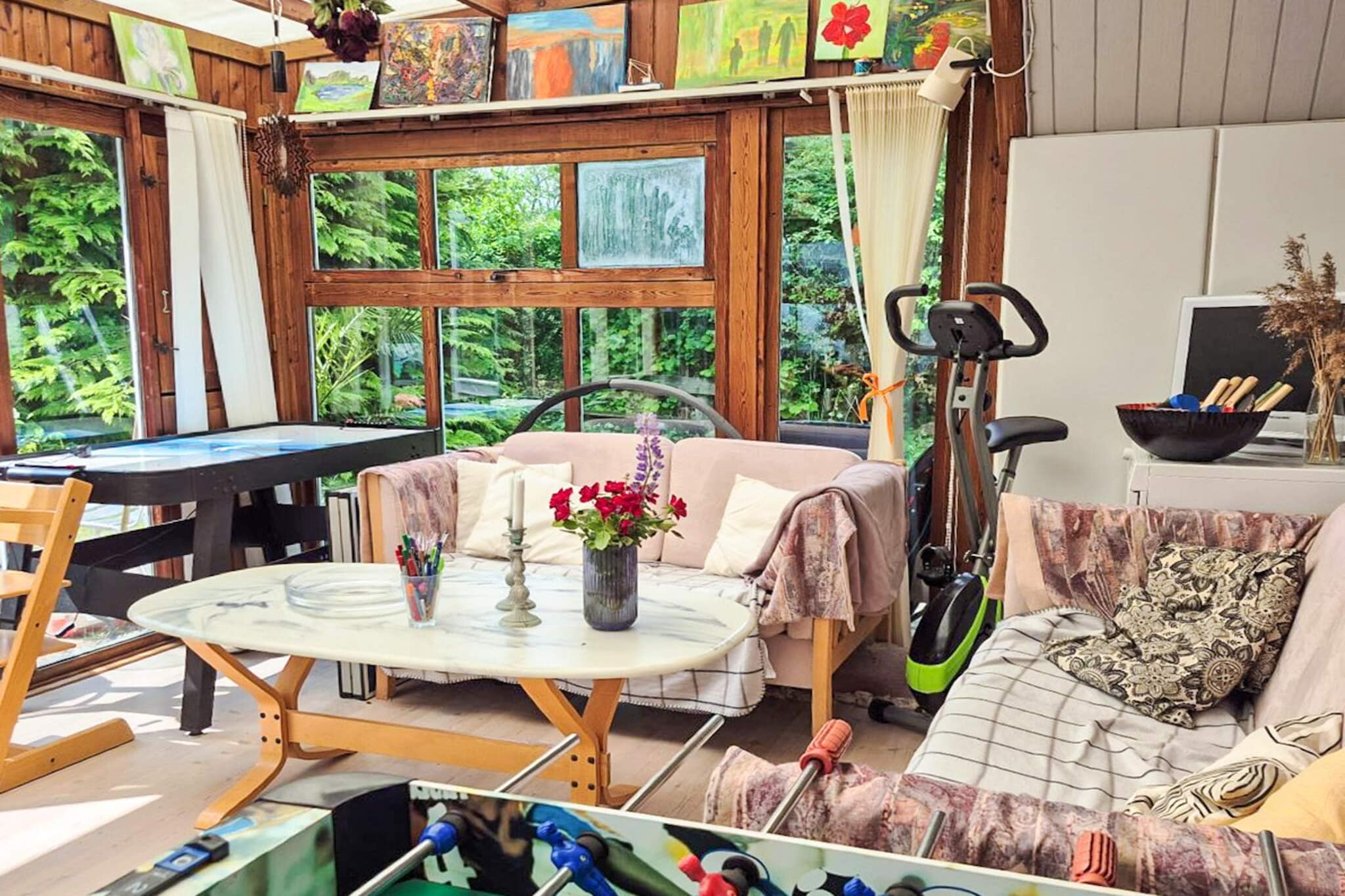 Maison de vacances pour 4 a Odder-Intérieur