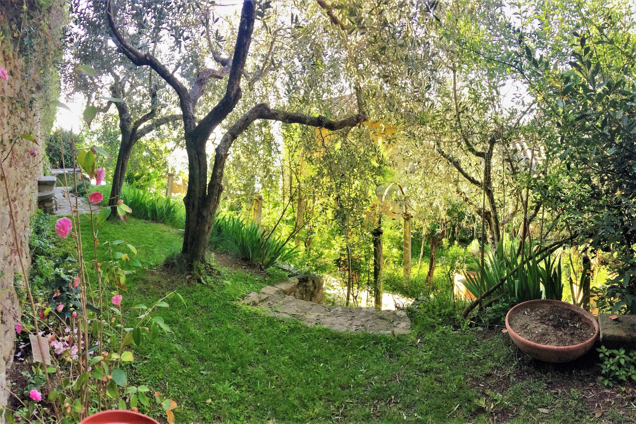 Villa Letizia-Tuinen zomer