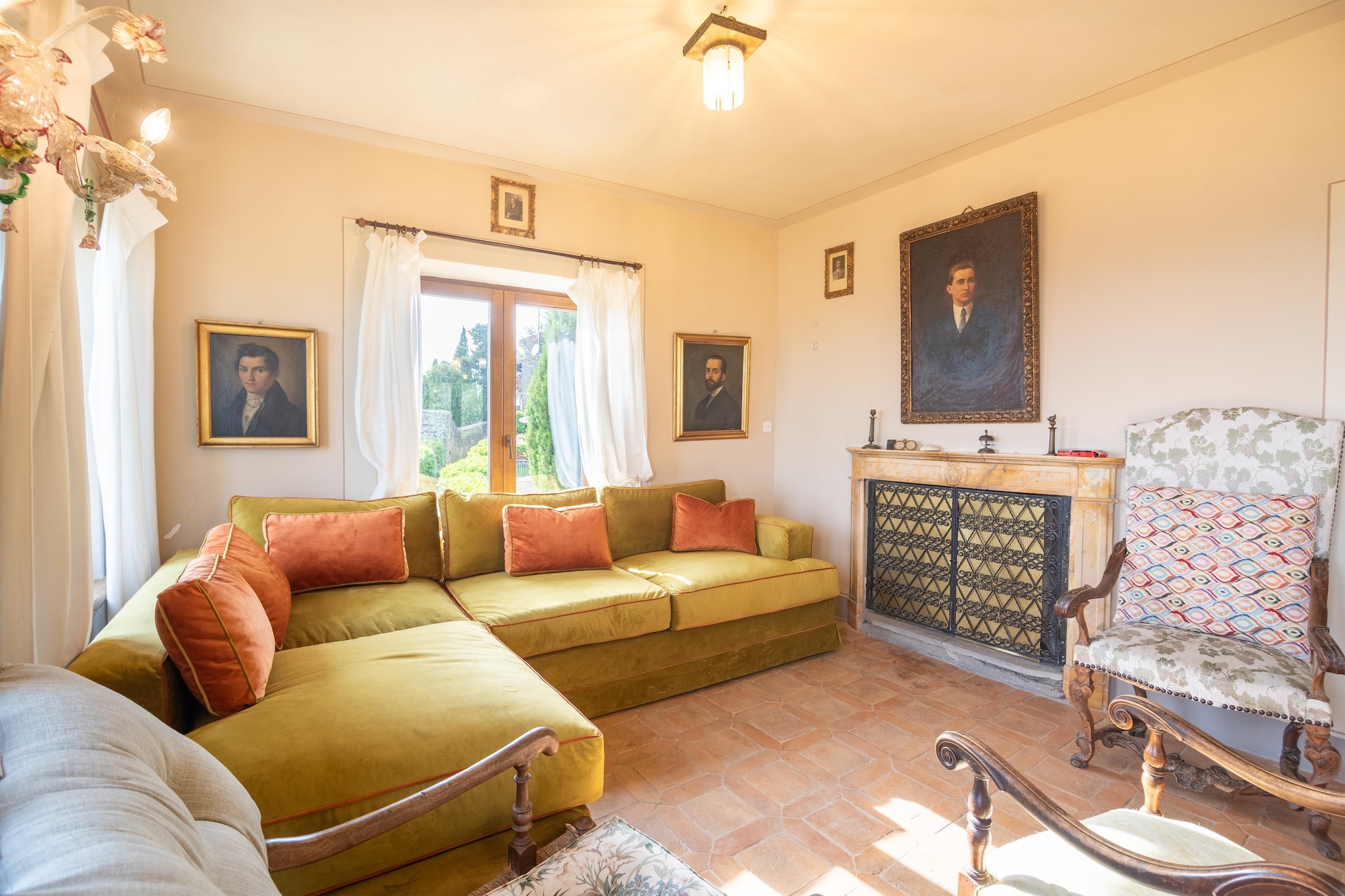 Villa Letizia-Woonkamer