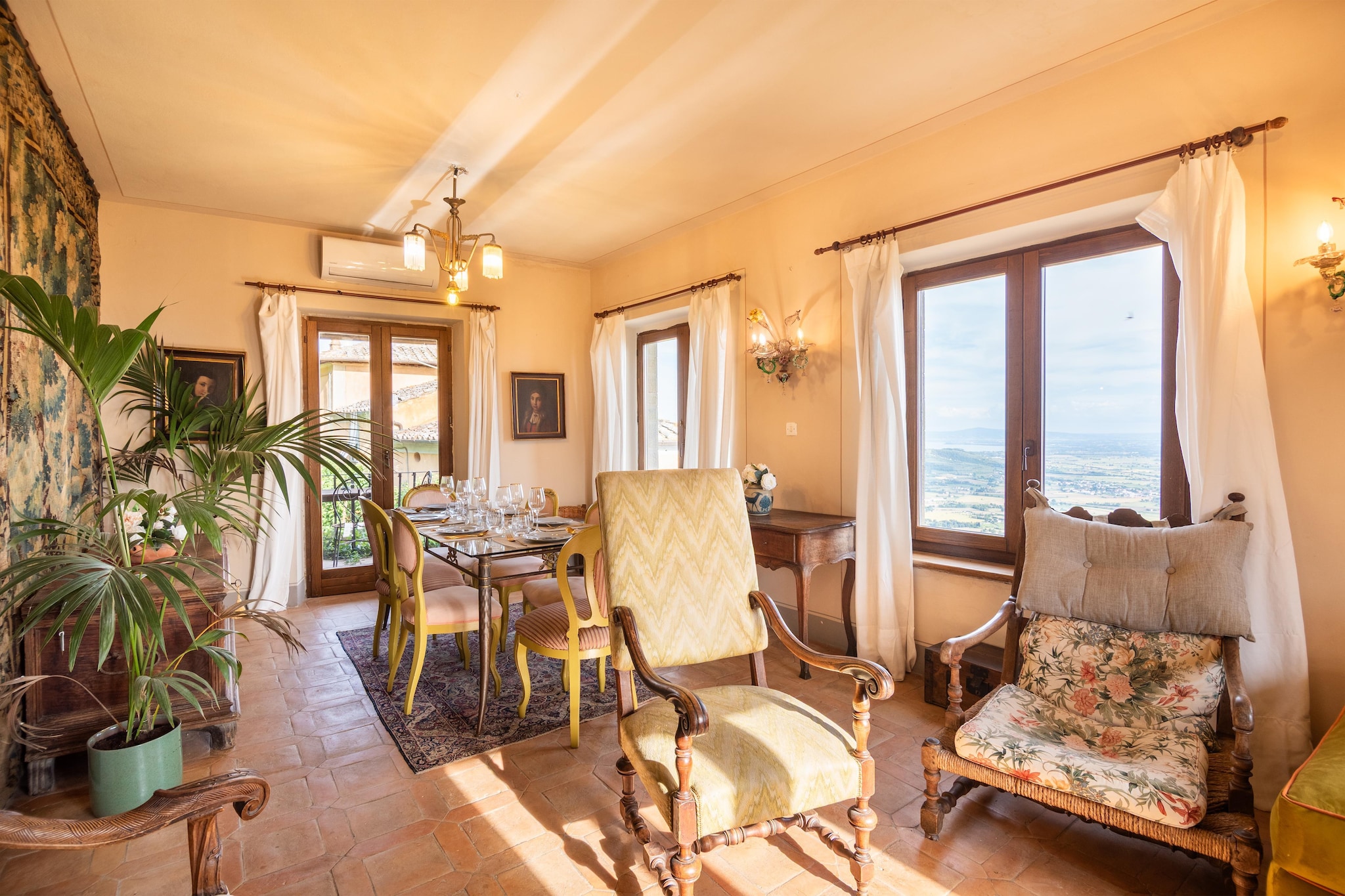 Villa Letizia-Woonkamer
