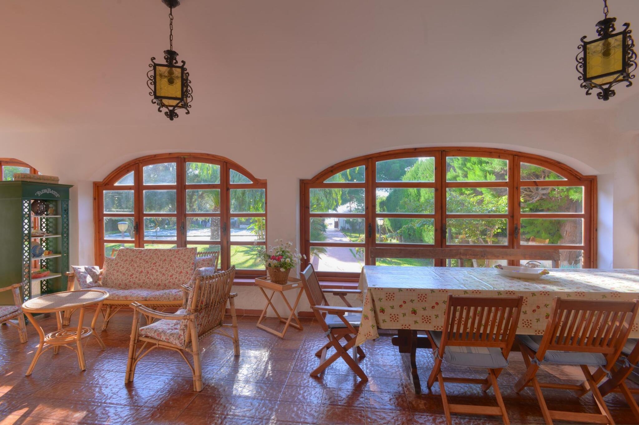 Holiday home Fanusa-Casa Fanusa mit Privatpool-Eetkamer