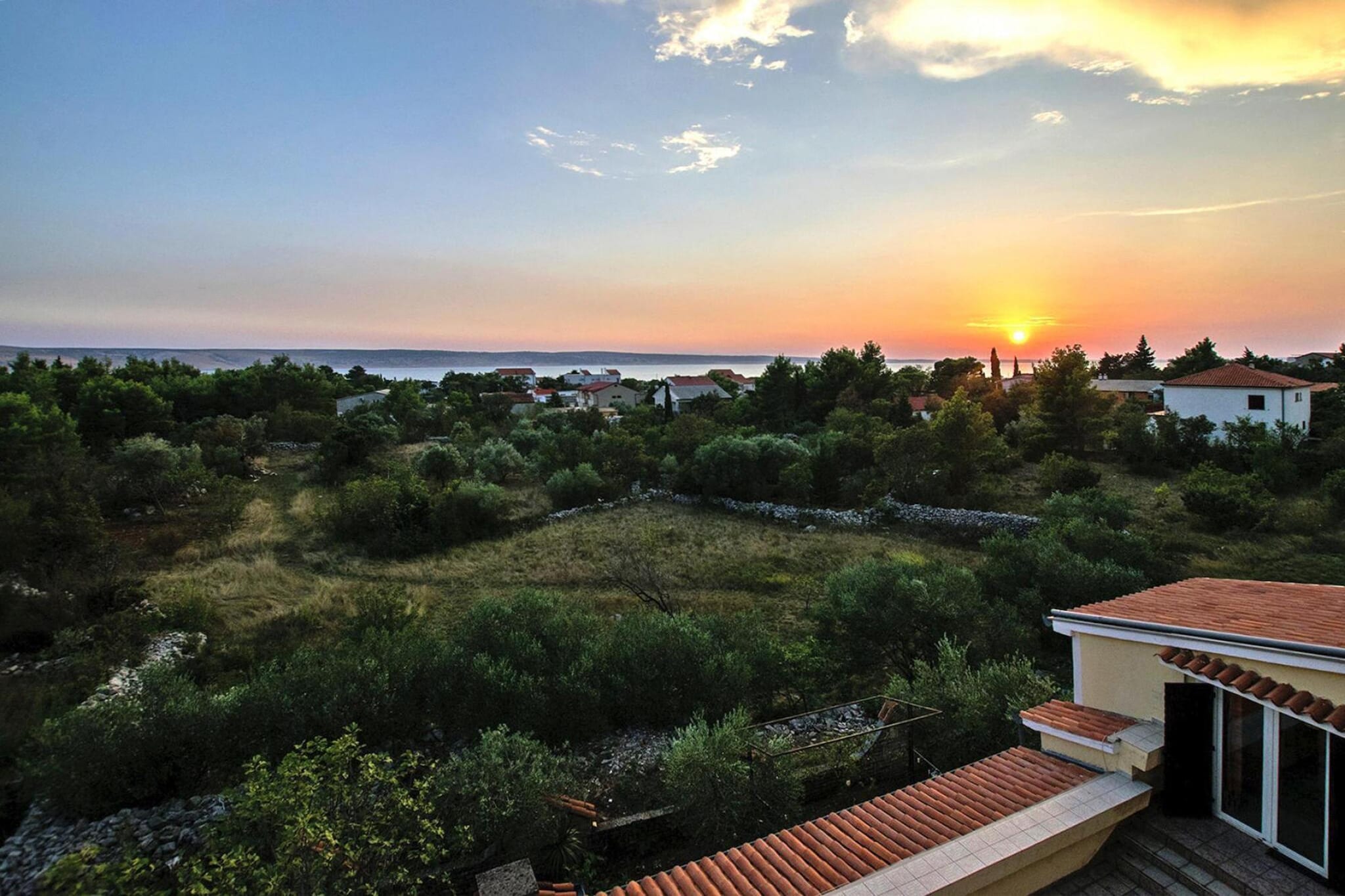 Apartments Grande Vista Starigrad PaklenicaSD62 A-02 - 7 Pers-Uitzicht zomer