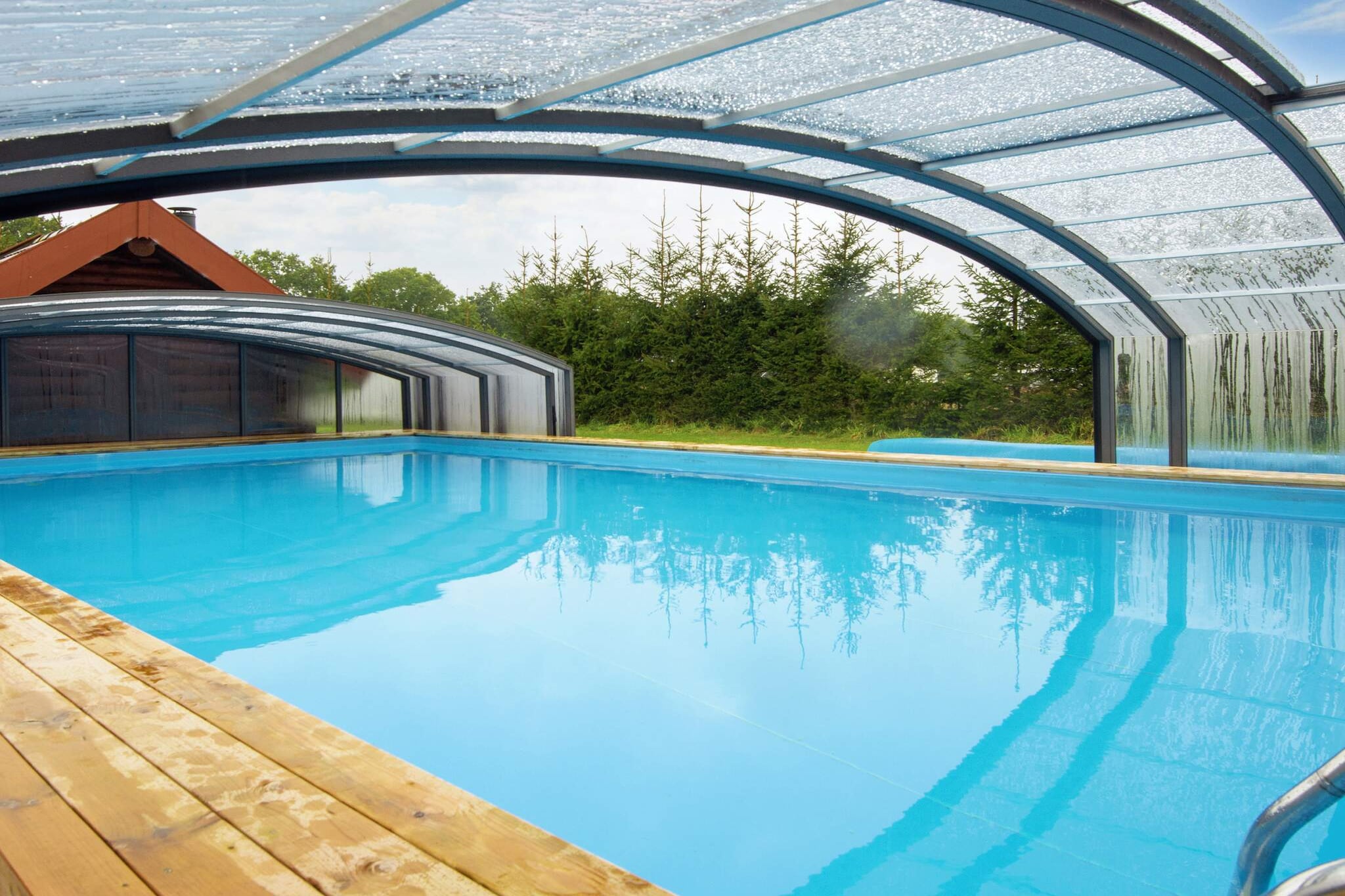Vakantiehuis met zwembad in Ansager - Zwembad
