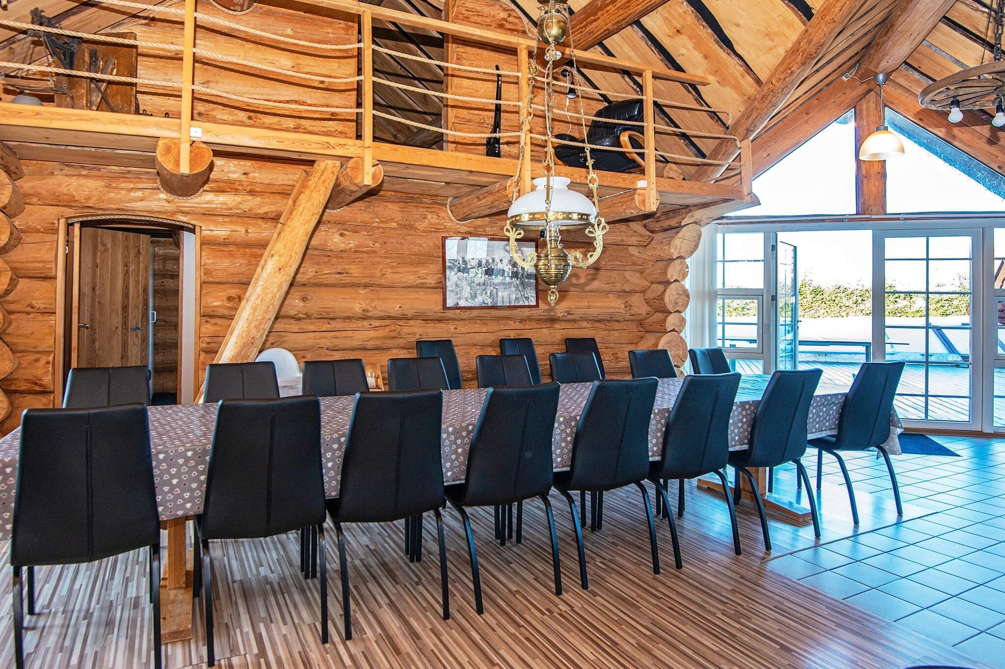 Vakantiehuis met zwembad in Ansager - Binnen