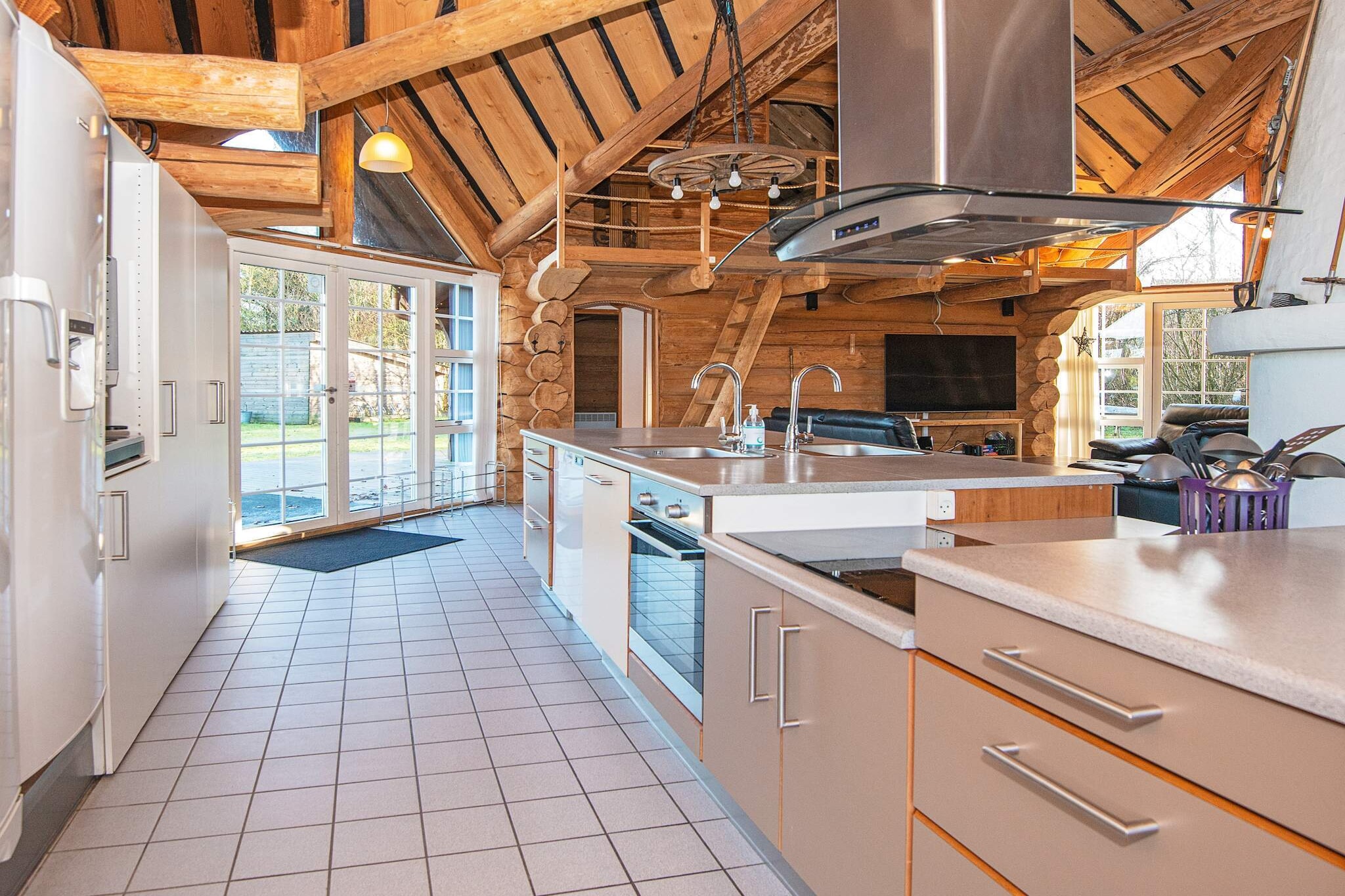 Vakantiehuis met zwembad in Ansager - Binnen
