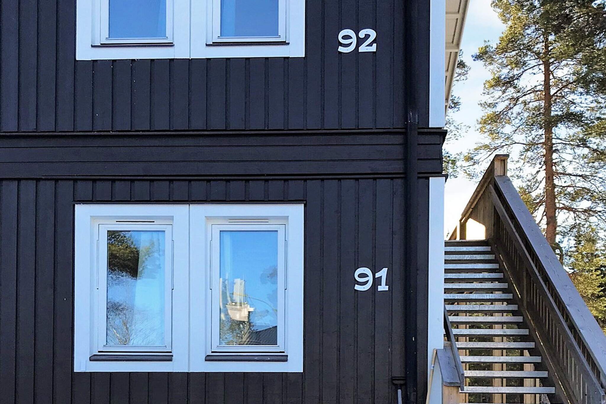 hallway(drying cabinet), Kitchen(cooker(electric), hood, coffee machine, oven, microwave, dishwasher, fridge, freezer(100-139L), high chair), Living/bed room(TV(cable, swedish TV channels), radio), bedroom(double bed), bedroom(double bed, 2x bunk bed), bedroom(2x bunk bed), bedroom(2x bunk bed), bathroom(floor heating)(washbasin, shower, toilet), bathroom(washbasin, toilet), sauna(indoor, heated), heating(electric), terrace(garden furniture), parking