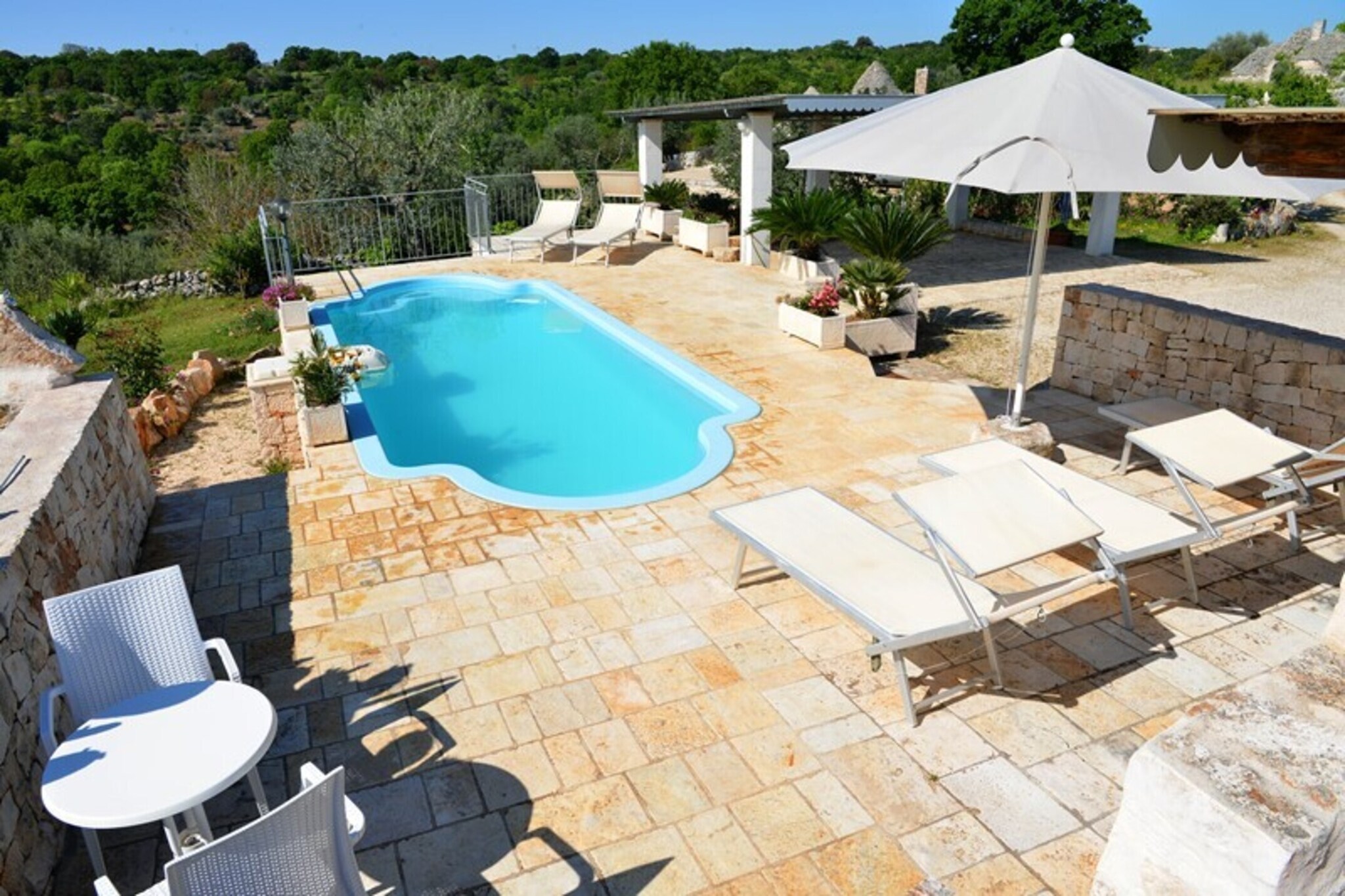 Holiday home Cisternino-Trullo Ulivo Antico-Zwembad