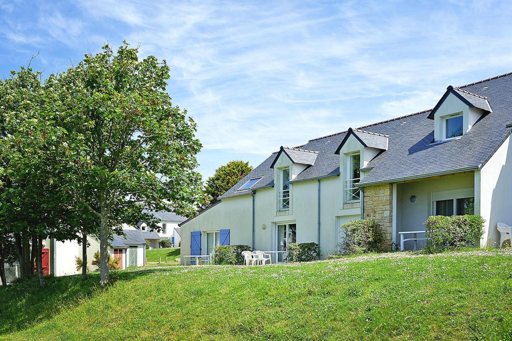 Residence Iroise Armorique Locmaria-Plouzané //T 3 Duplex 6 pers-Extérieur été