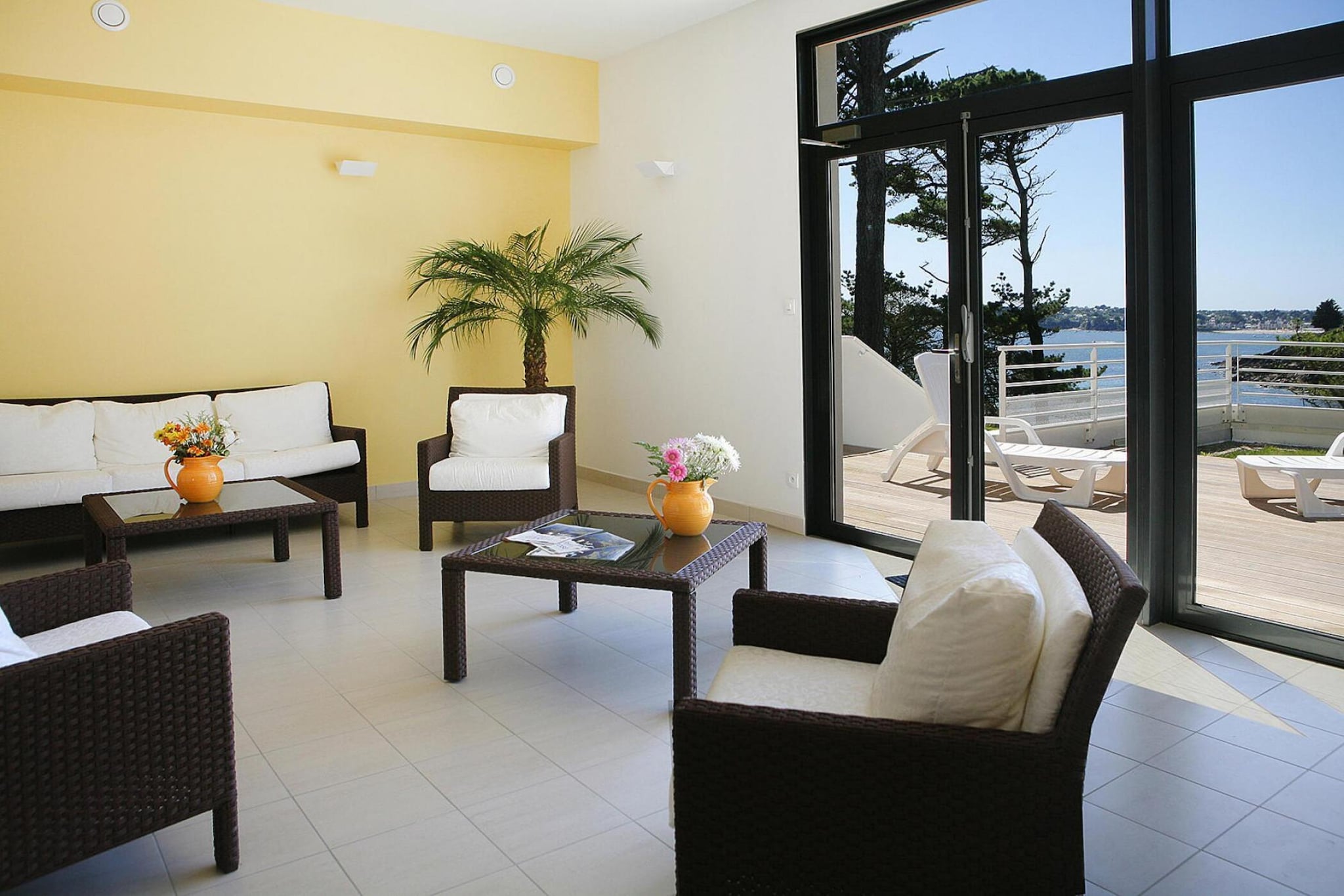Residence Iroise Armorique Locmaria-Plouzané //T 3 Duplex 6 pers-Salon