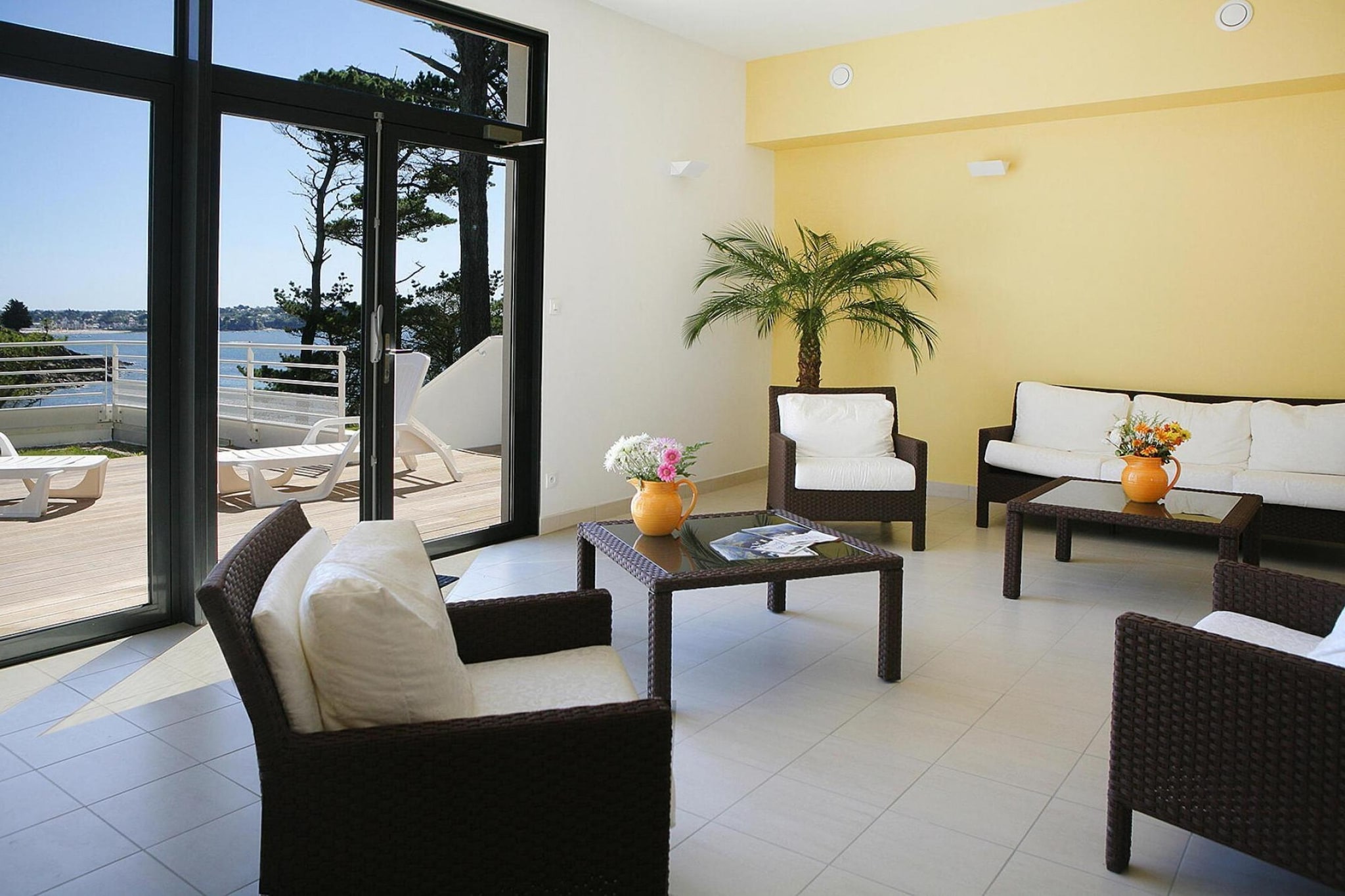Residence Iroise Armorique Locmaria-Plouzané //T 3 Duplex 6 pers-Salon