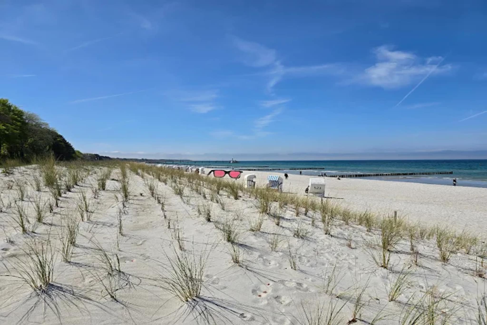 Ferienwohnung Zingst-Buhnen 24-Gebieden zomer 5km