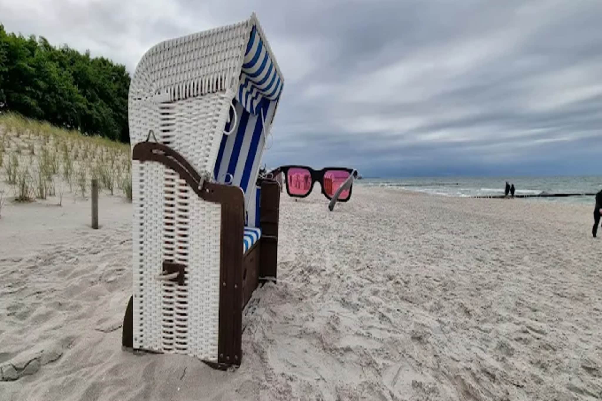 Ferienwohnung Zingst-Buhnen 24-Gebieden zomer 5km