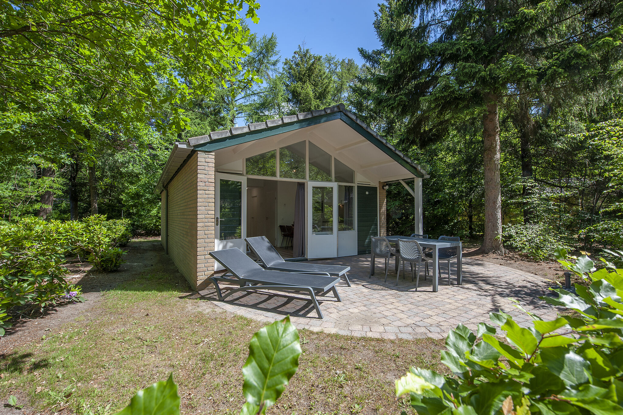 Restyled chalet with a dishwasher, at the Veluwe