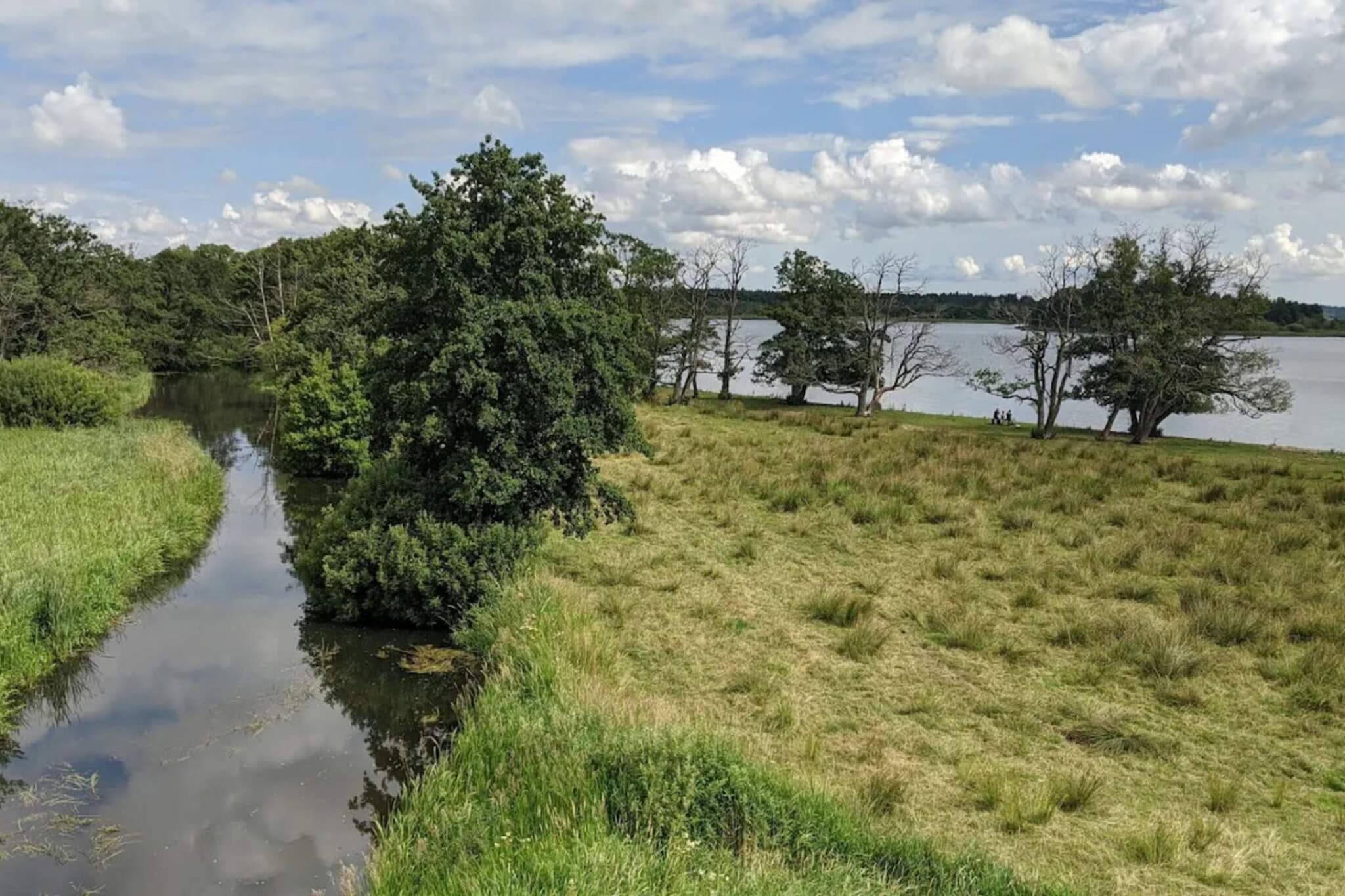 Maison de vacances pour 5 a Skanderborg-By Traum-Vue sur l'eau