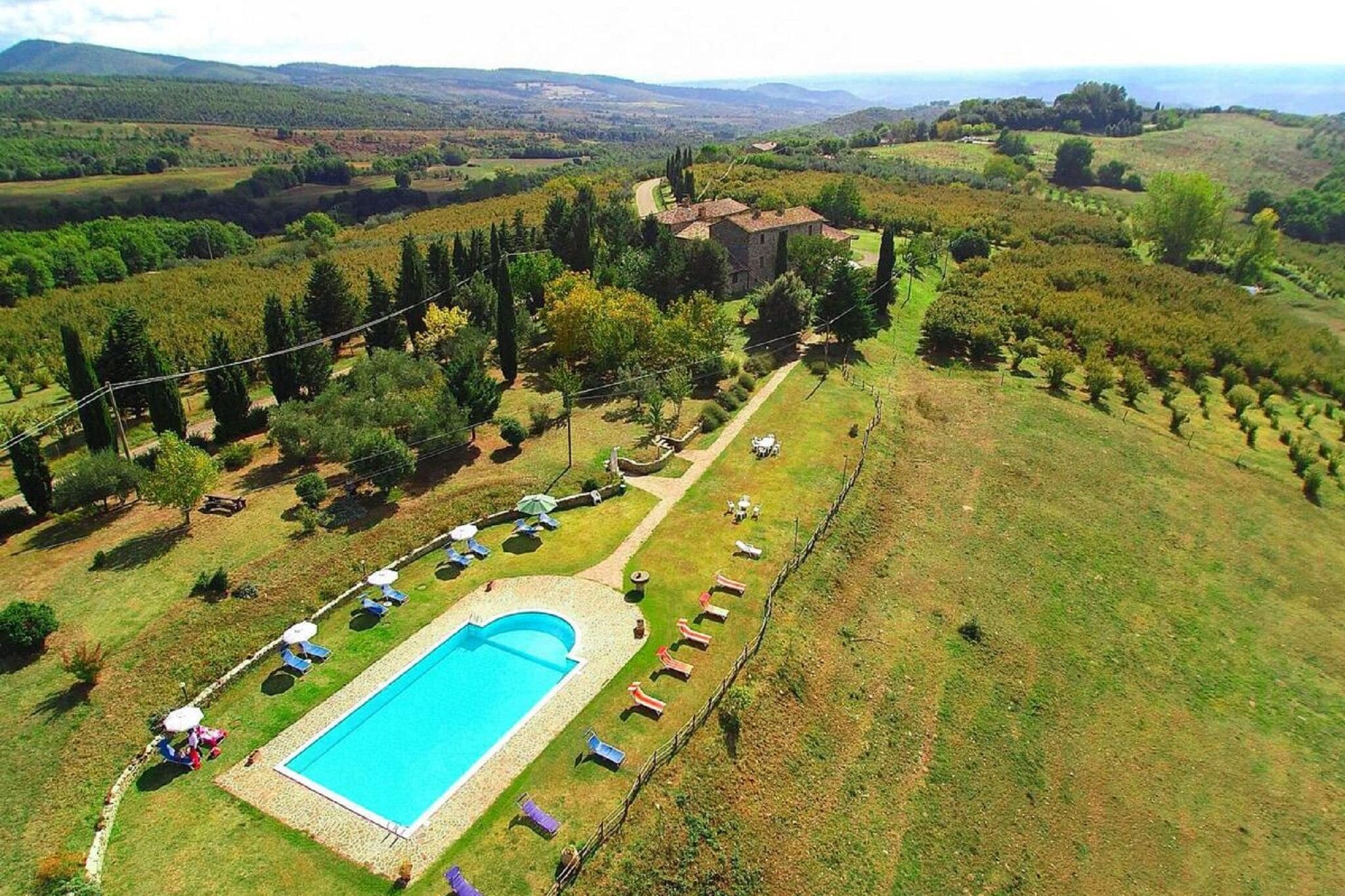 Logement caractéristique à Orvieto avec piscine